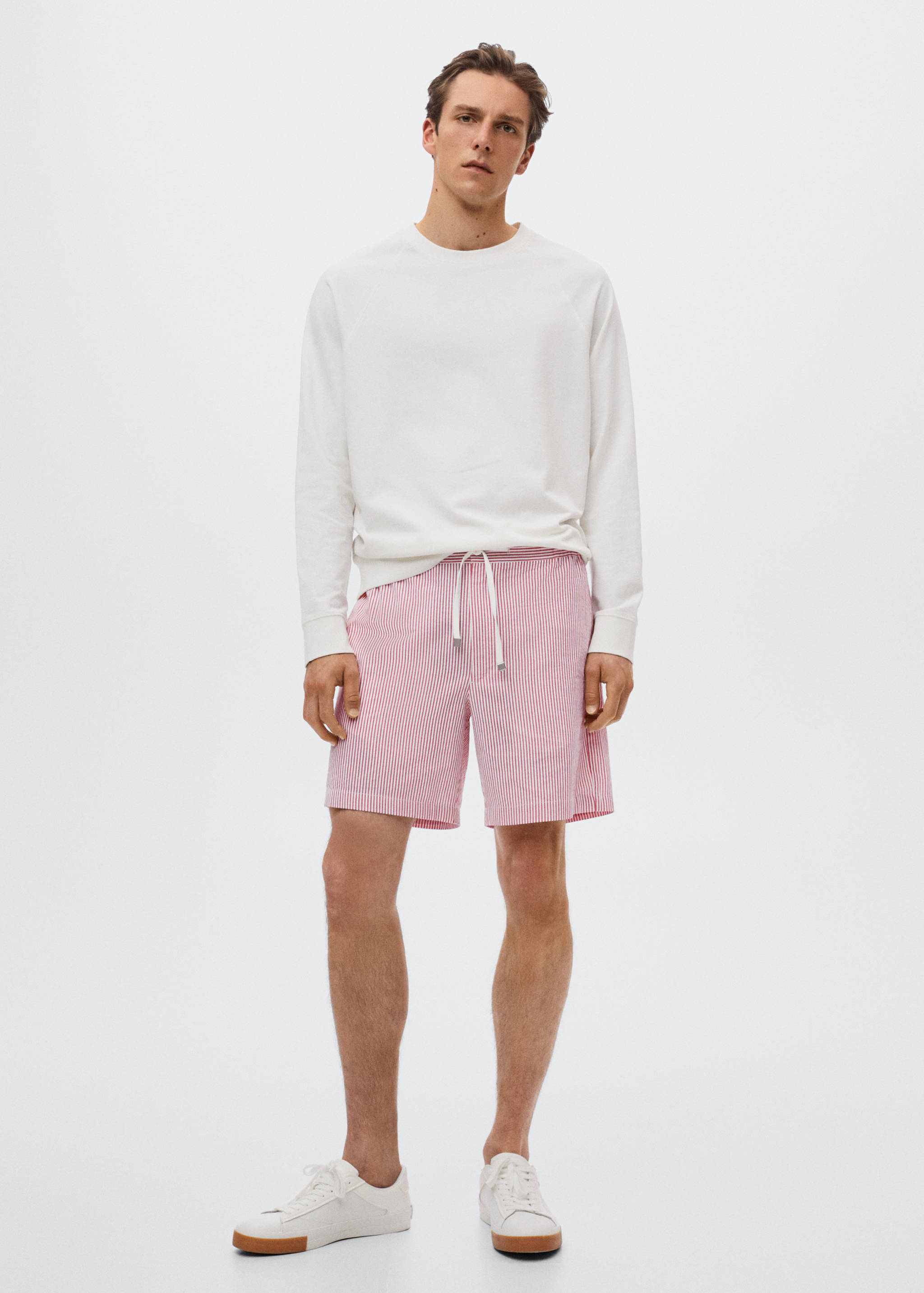 Bermuda seersucker rayures - Plan général