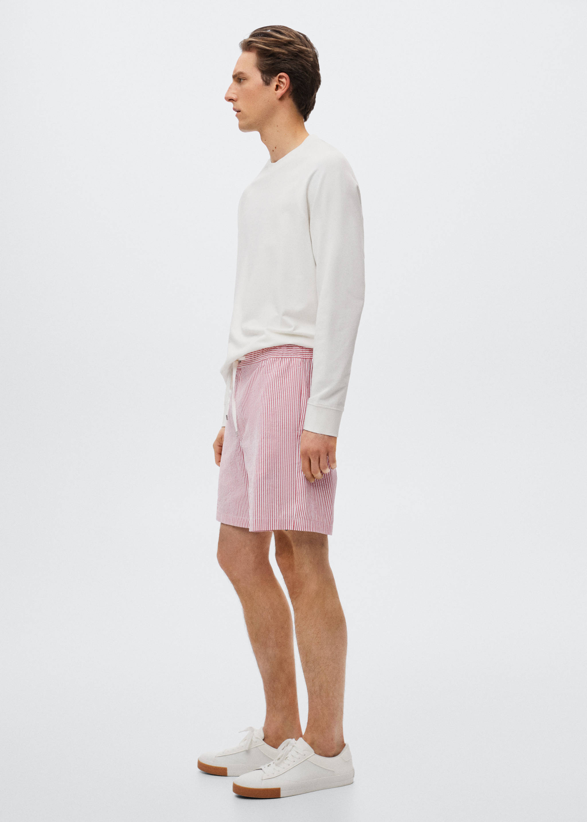 Bermuda seersucker rayures - Détail de l'article 2
