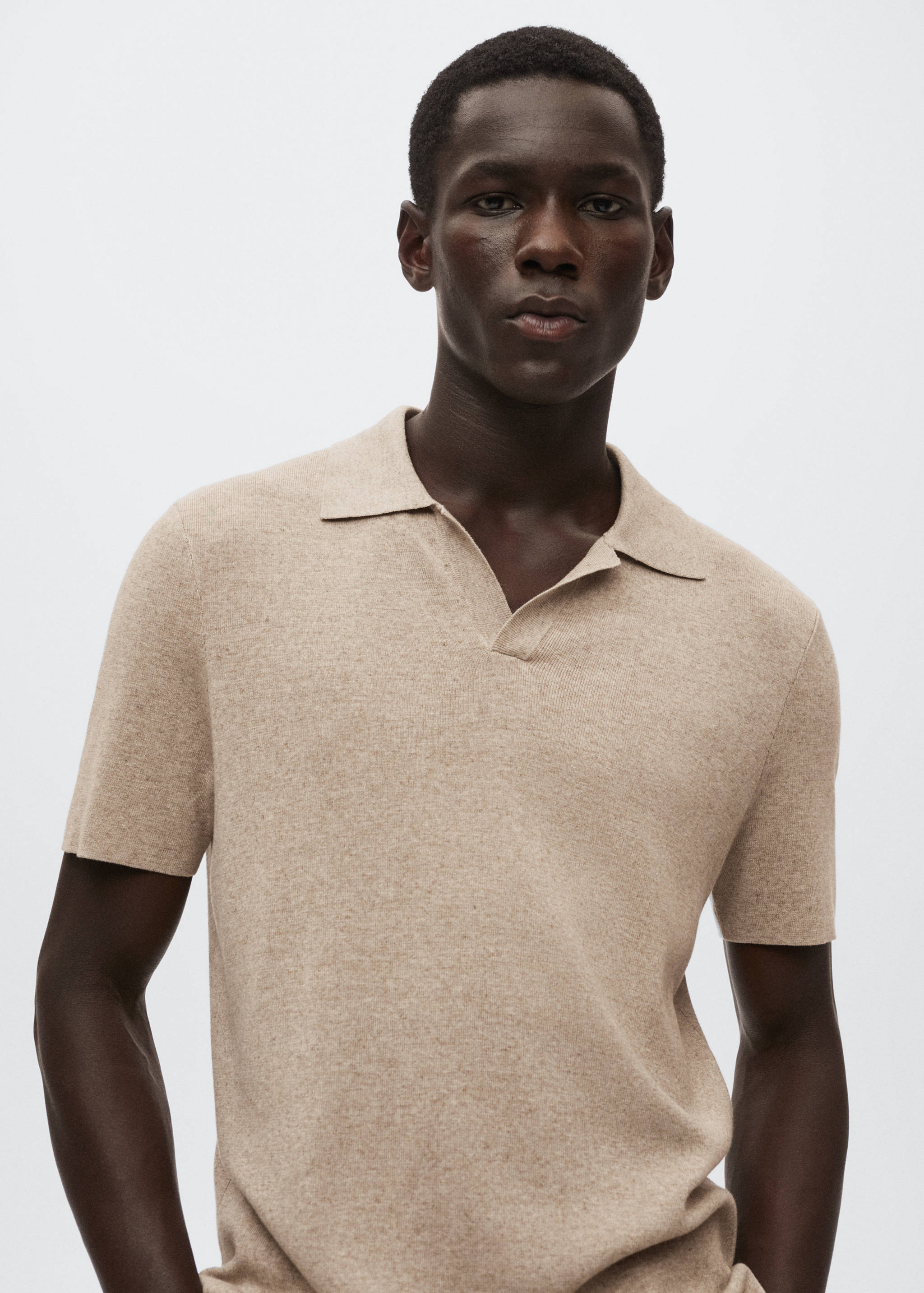 Polo fluido lino - Detalle del artículo 1