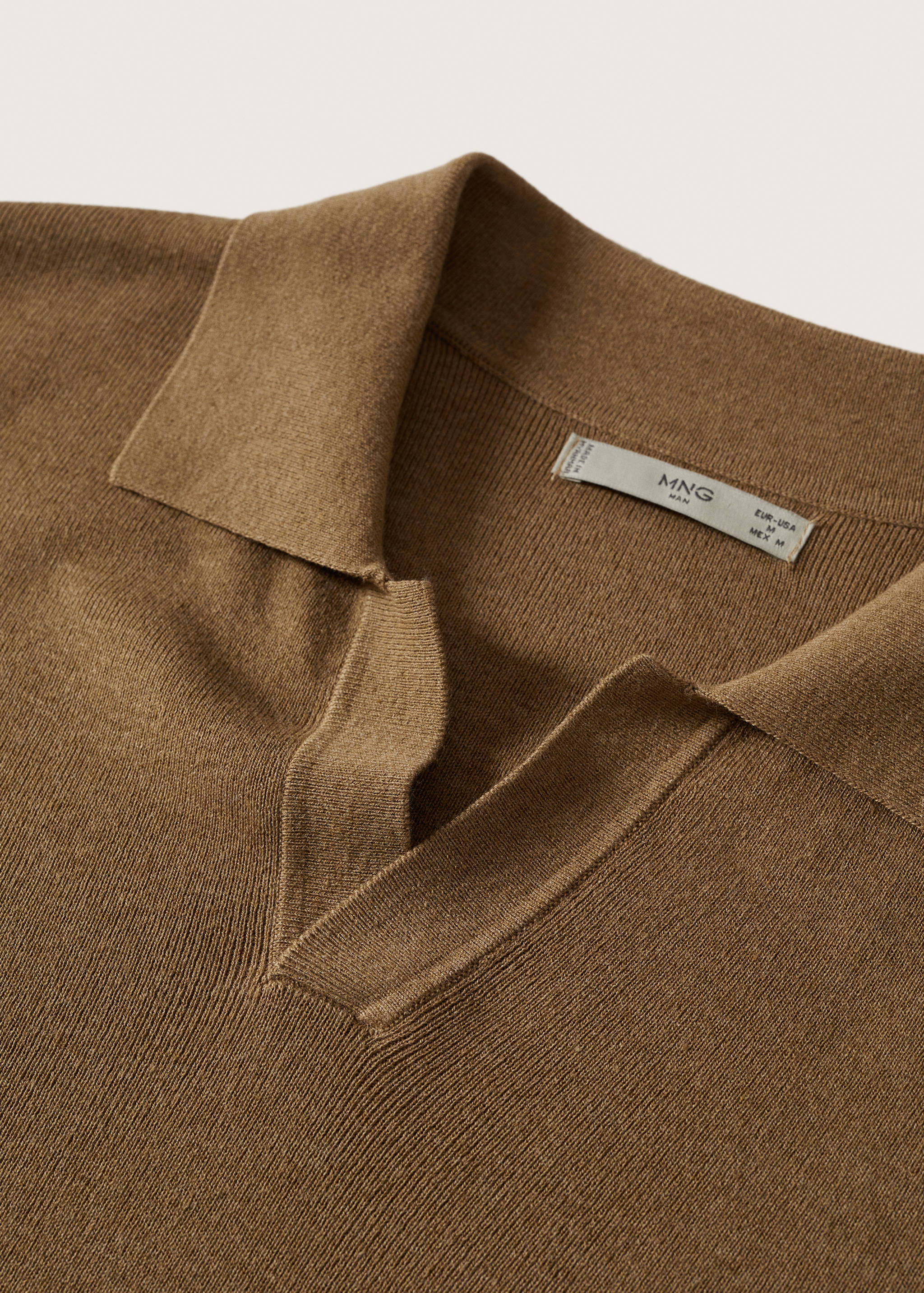 Polo fluido lino - Detalle del artículo 7