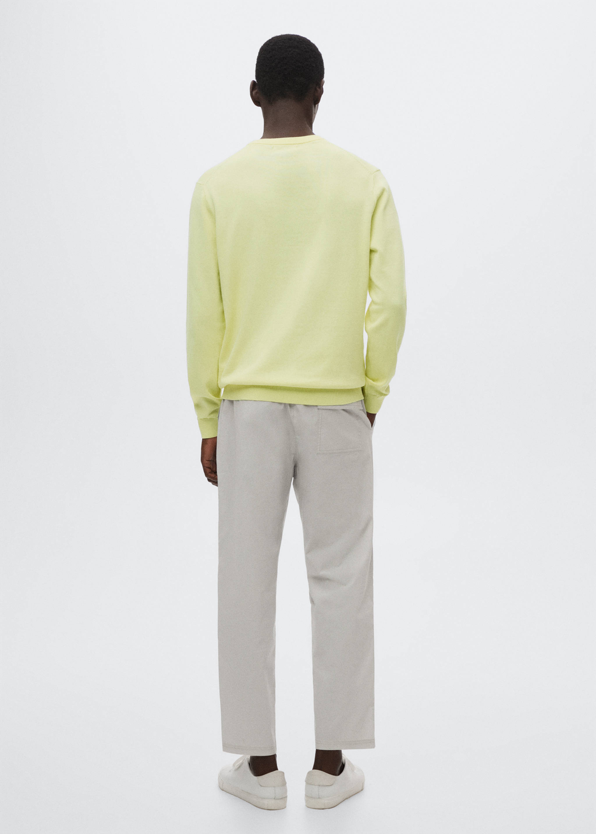 Jersey fino algodón - Reverso del artículo