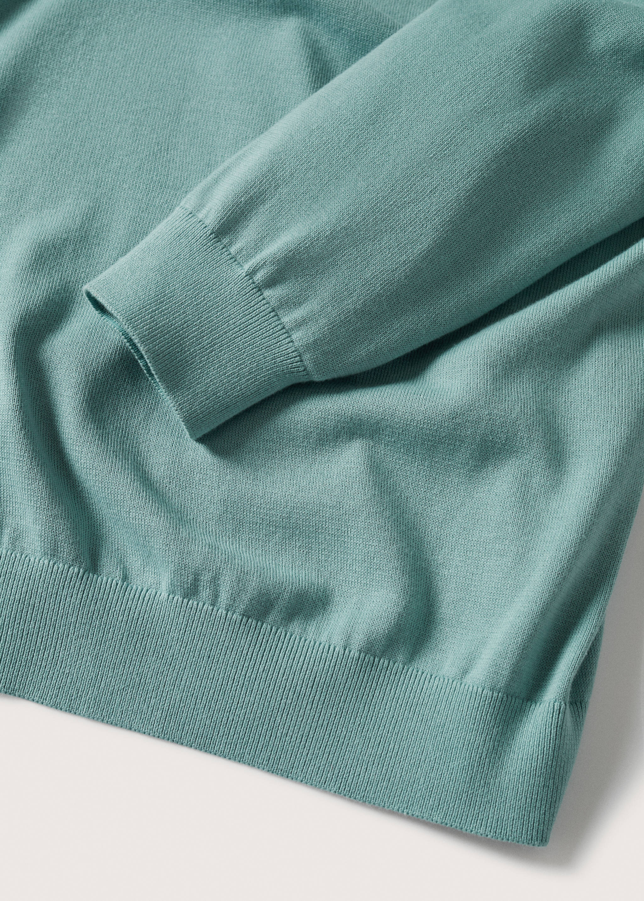 Fine-knit cotton sweater - Details of the article 8