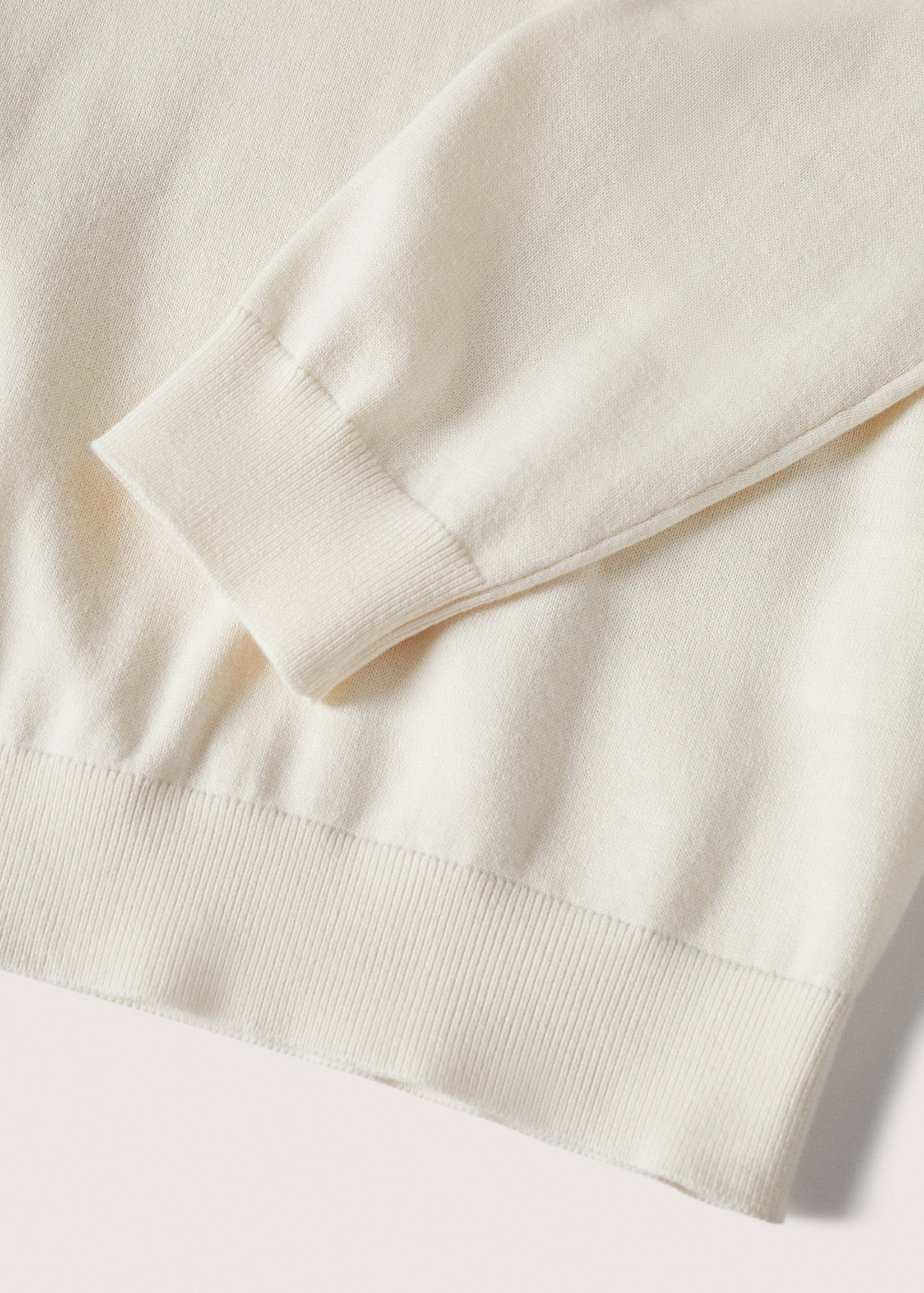 Fine-knit cotton sweater - Details of the article 8