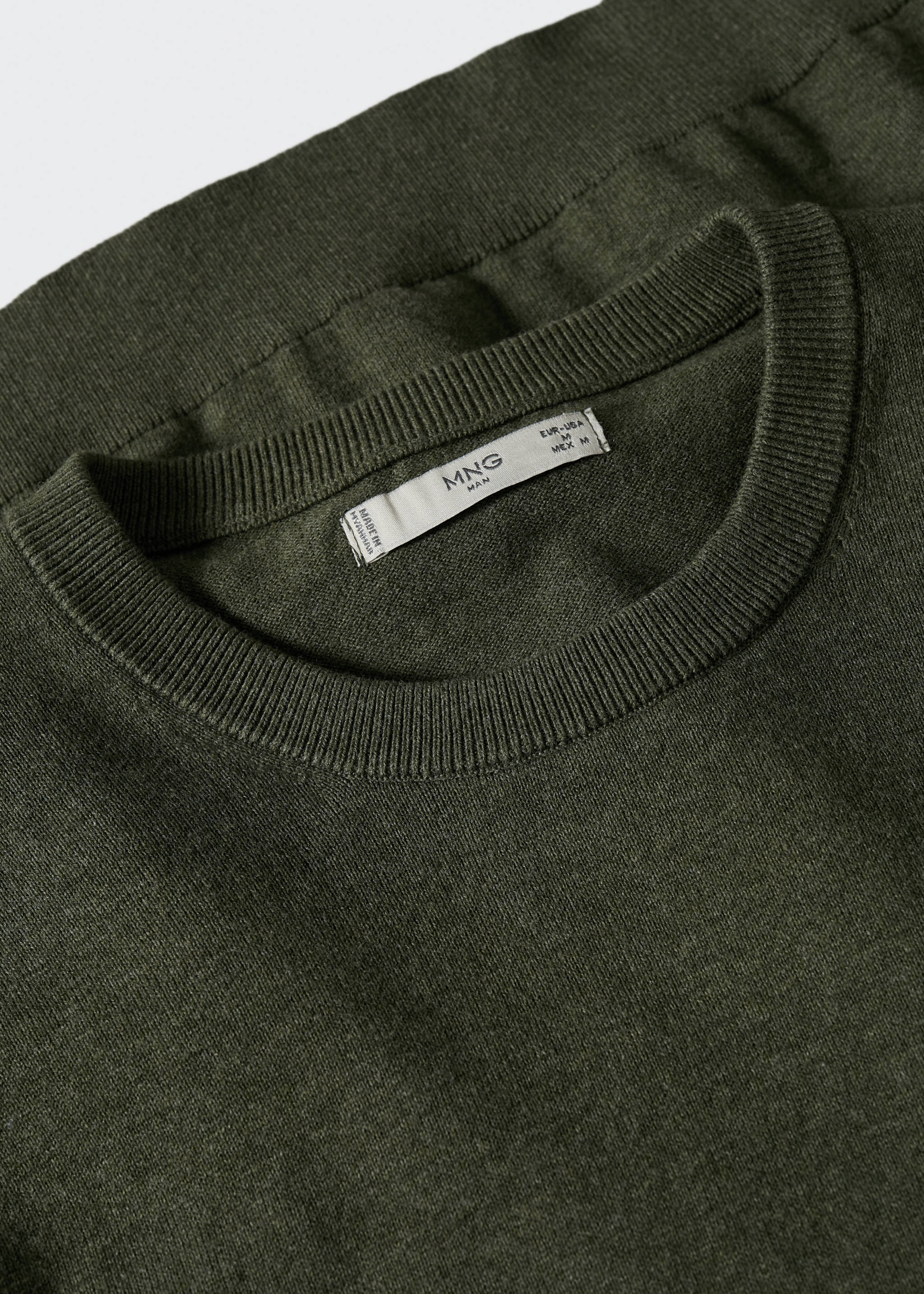 Fine-knit cotton sweater - Details of the article 8