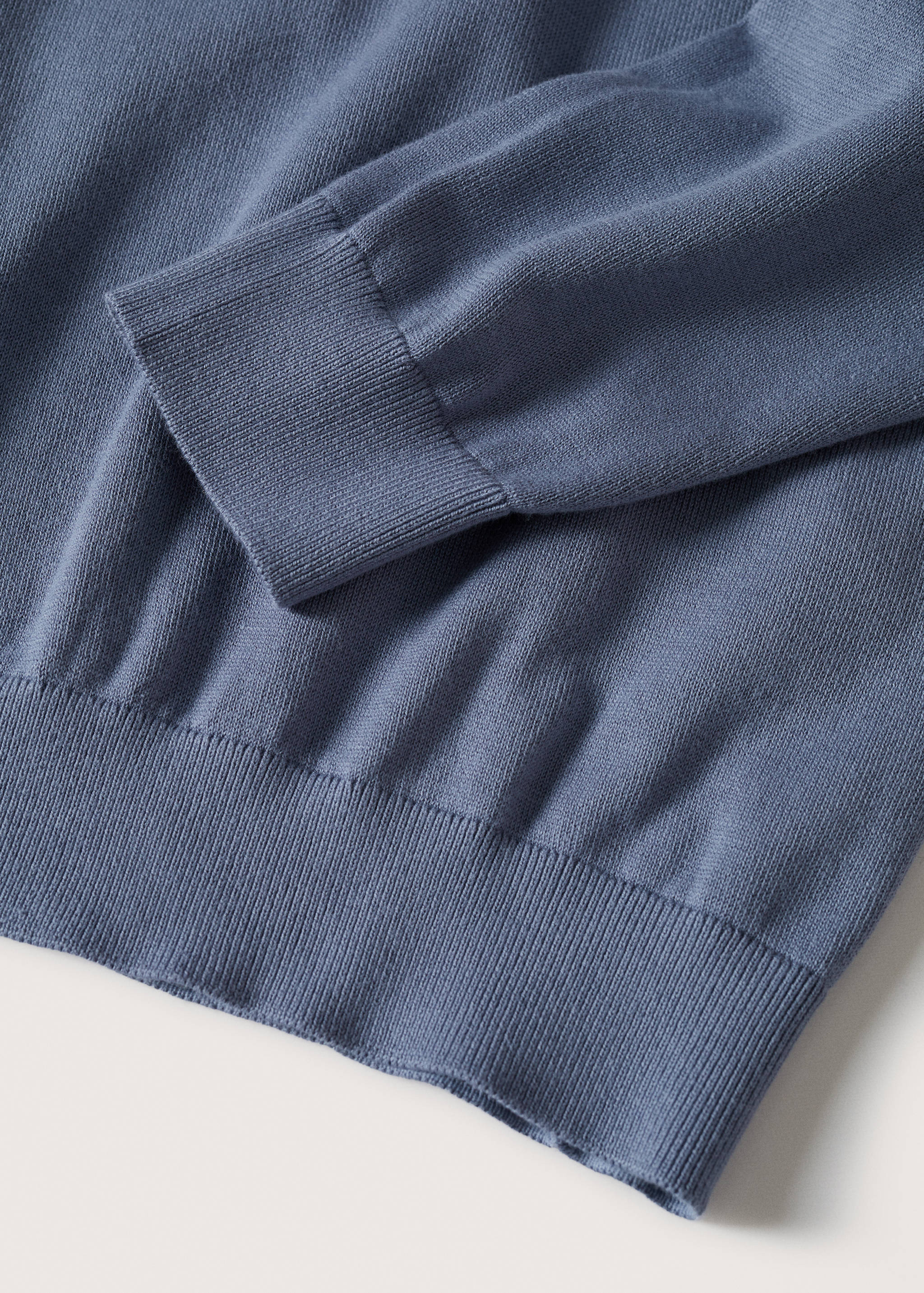 Fine-knit cotton sweater - Details of the article 8