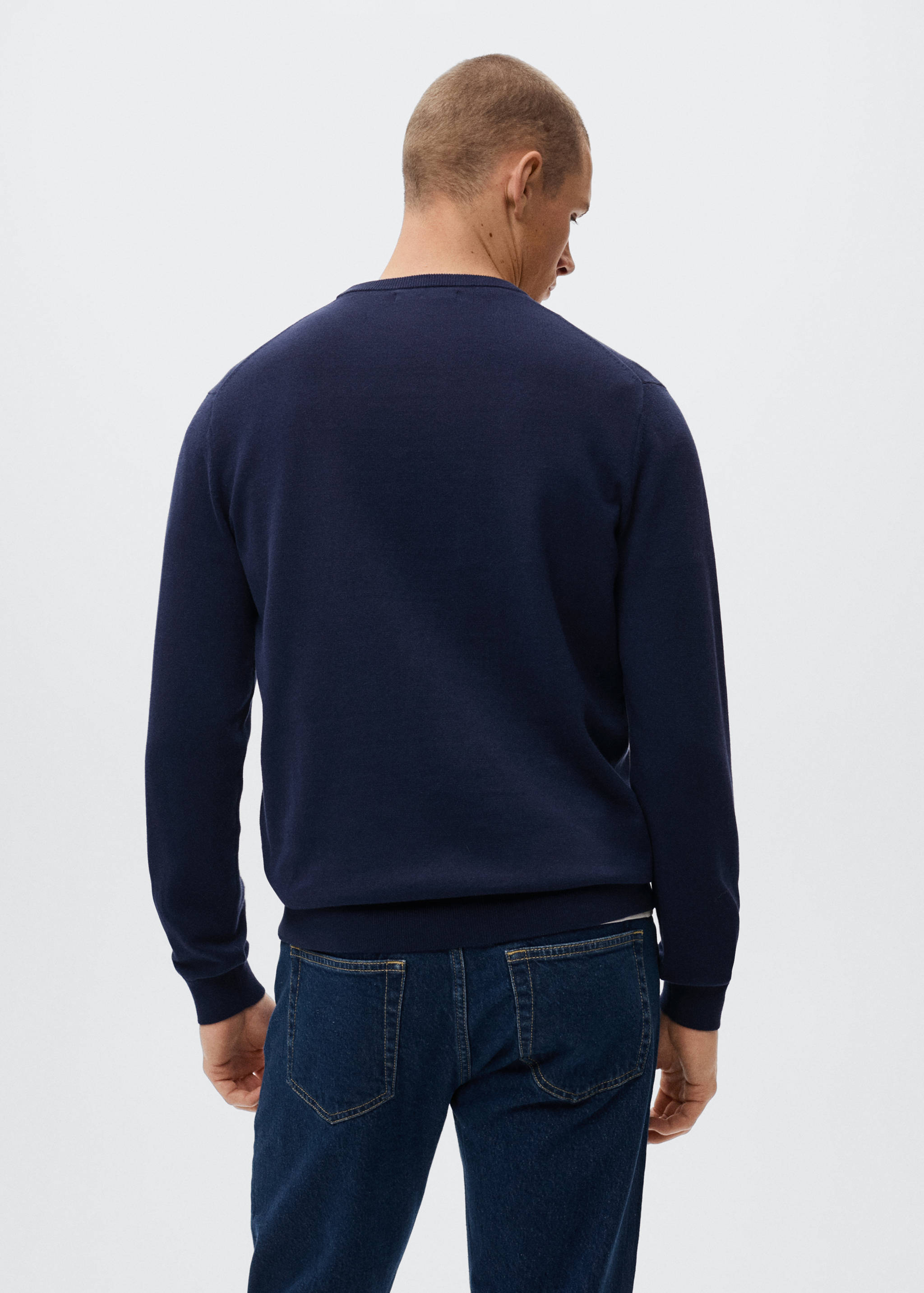 Jersey fino algodón - Reverso del artículo