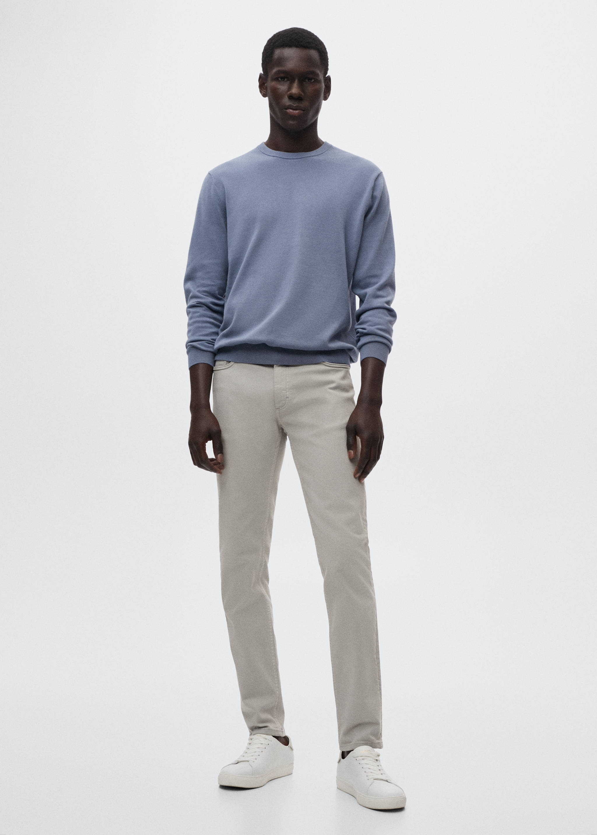 Färgade jeans slim fit - Allmän bild