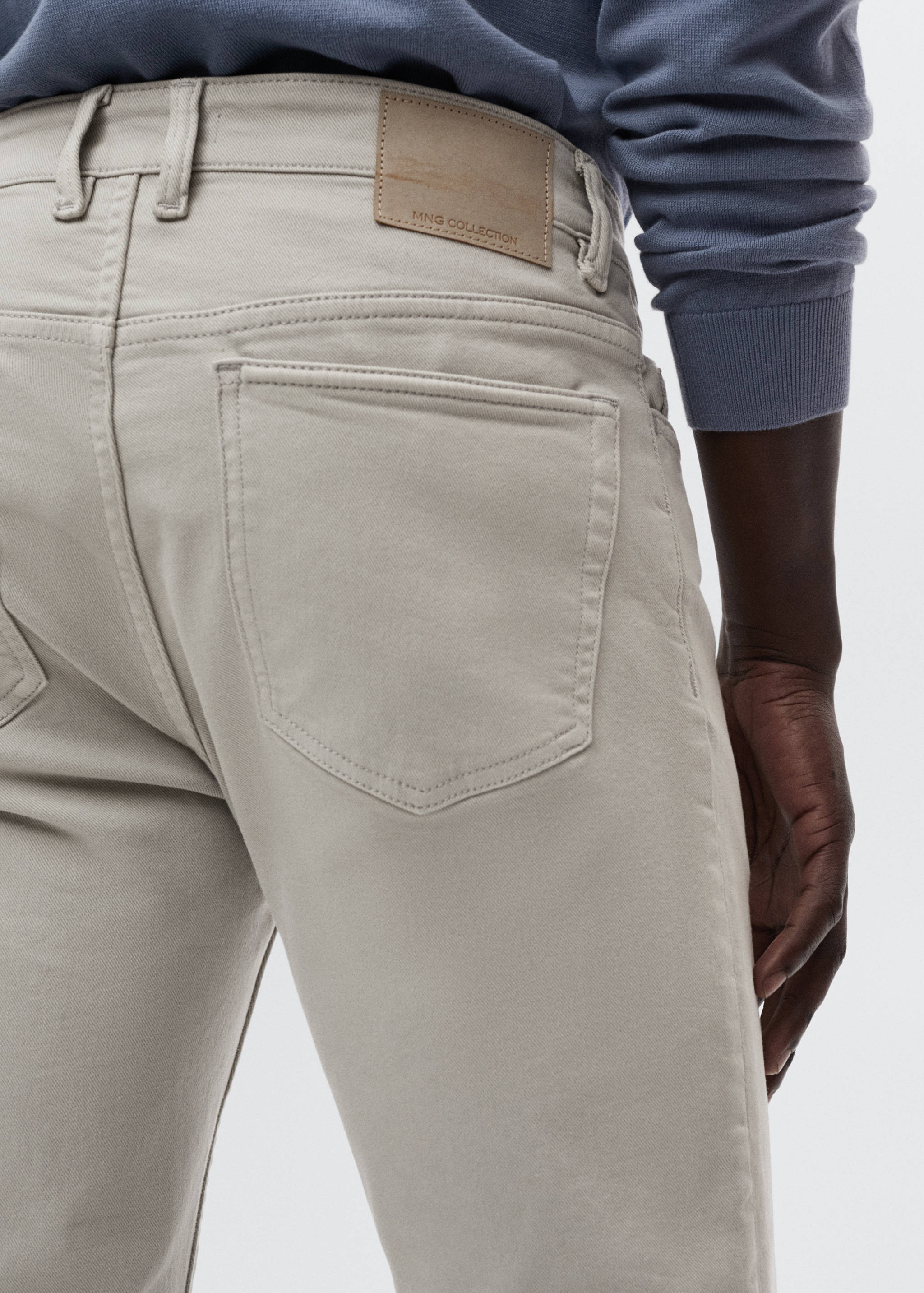 Färgade jeans slim fit - Detaljer om artikeln 3