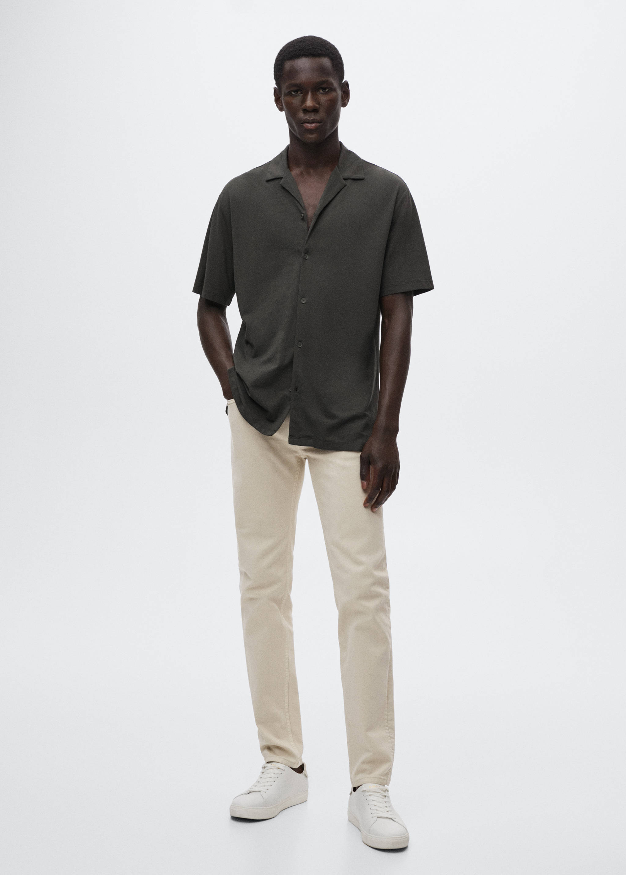 Färgade jeans slim fit - Allmän bild