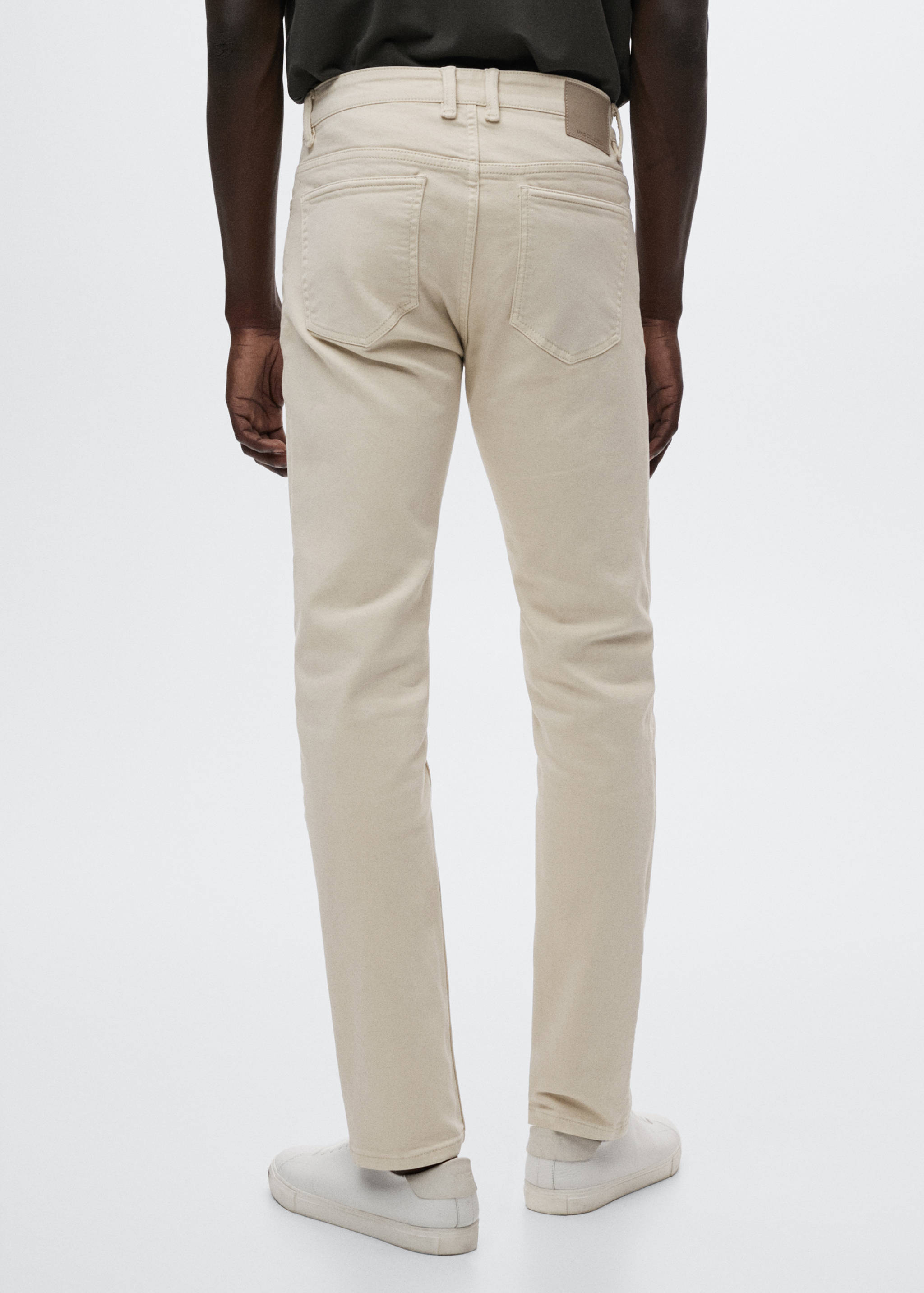 Färgade jeans slim fit - Artikelns baksida