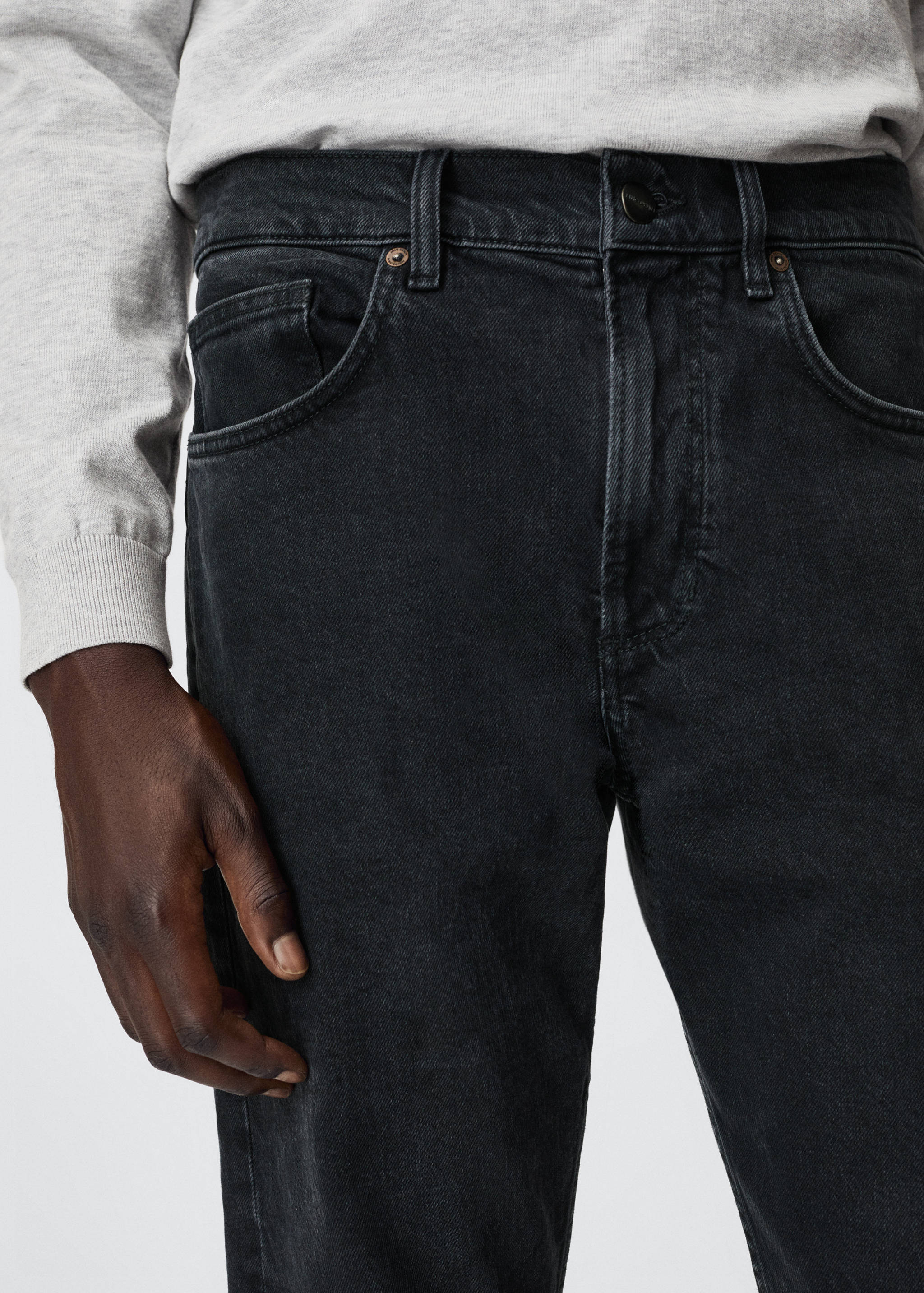 Tapered Jeans Ben in Cropped-Länge - Detail des Artikels 1