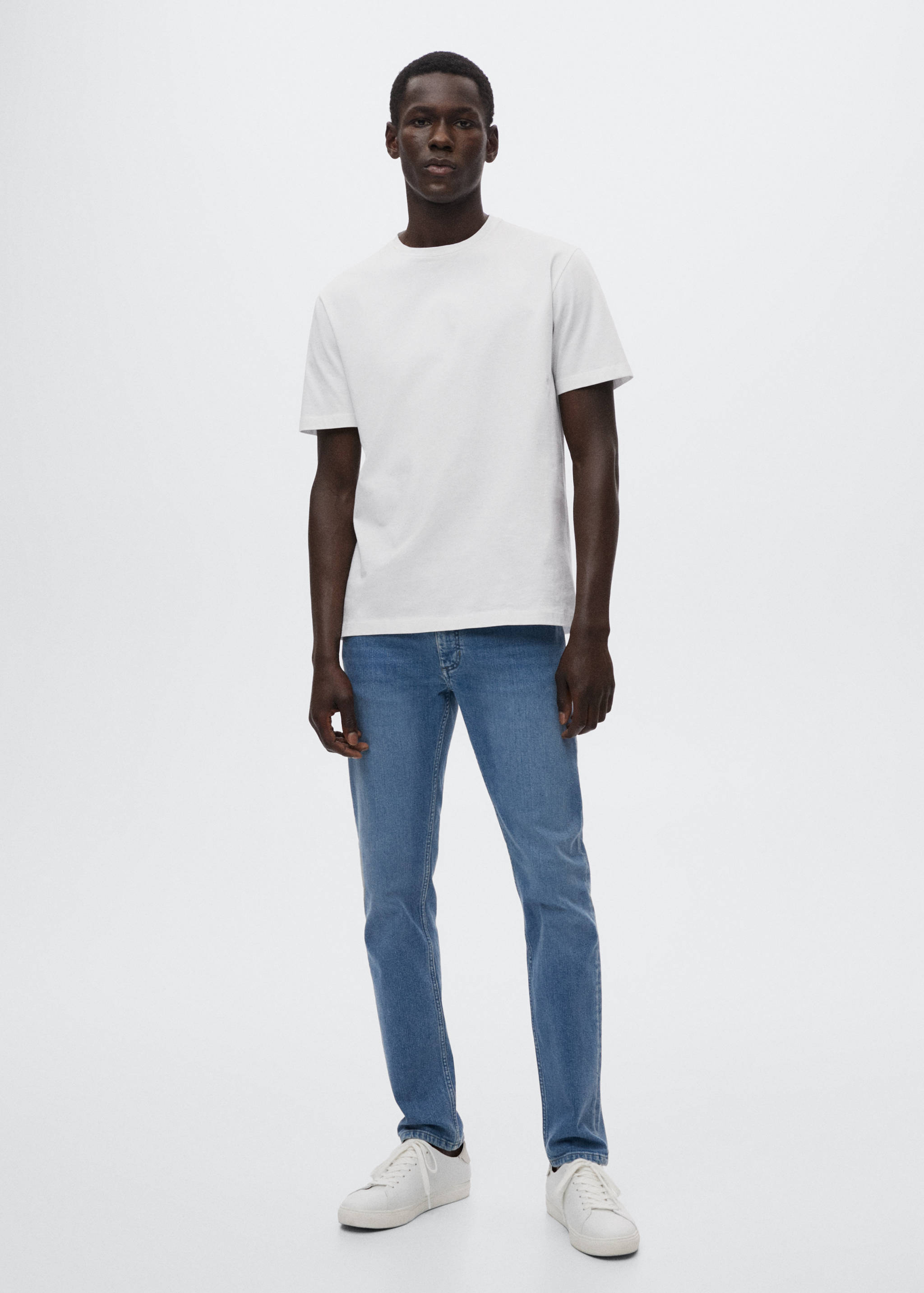 Mercerised regular-fit  t-shirt - General plane