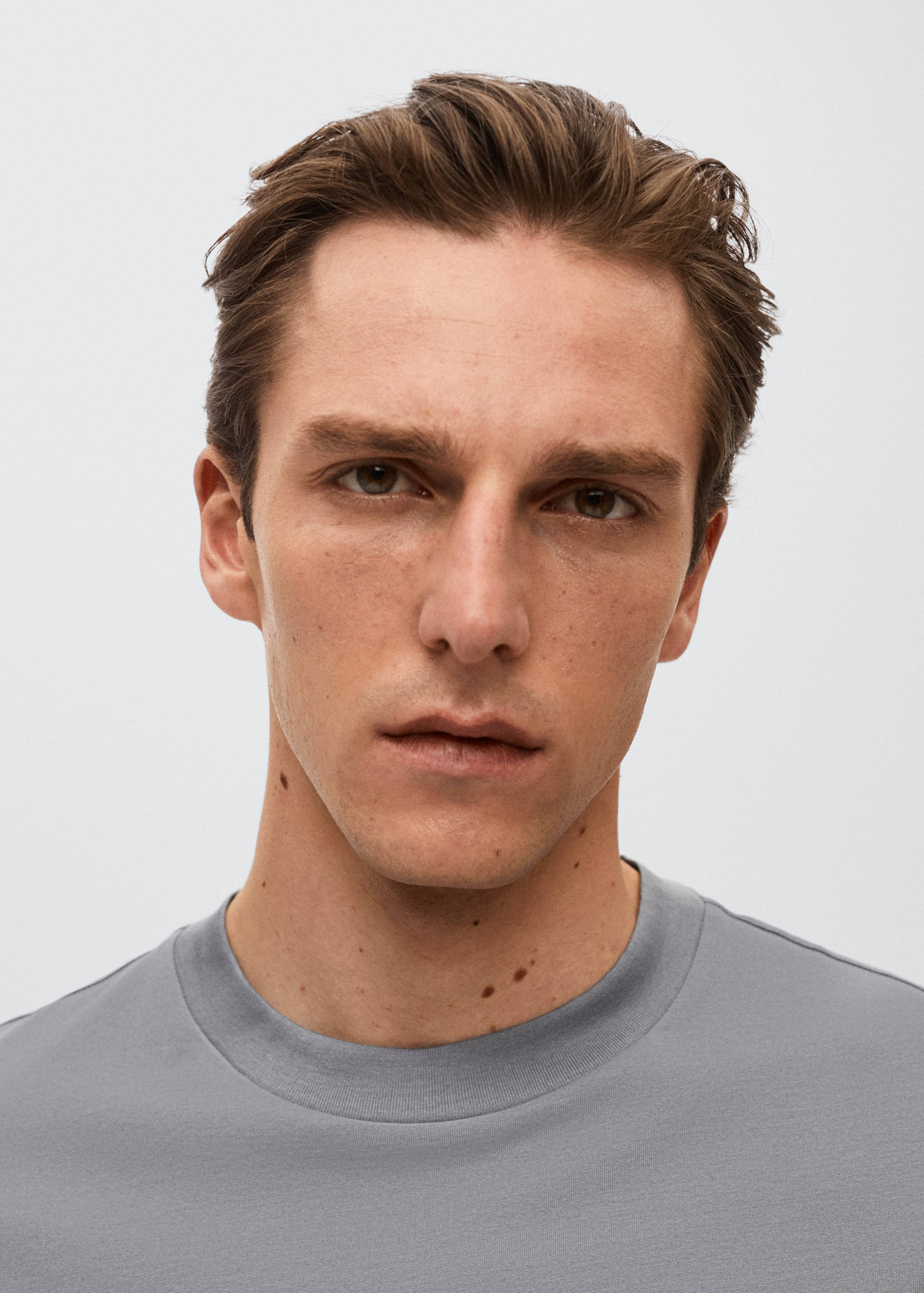 Mercerised regular-fit  t-shirt - Details of the article 1