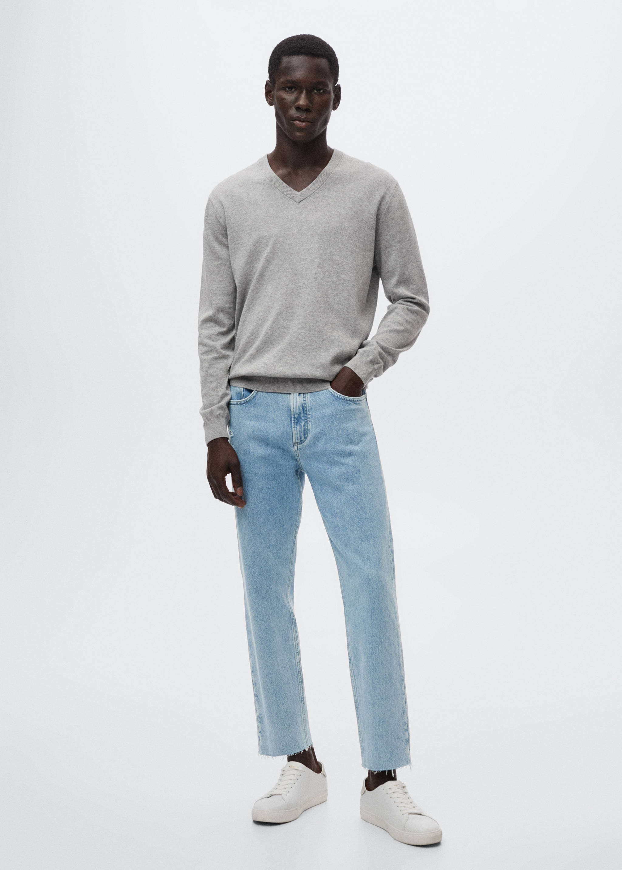 Tapered Jeans Ben in Cropped-Länge - Allgemeine Ansicht