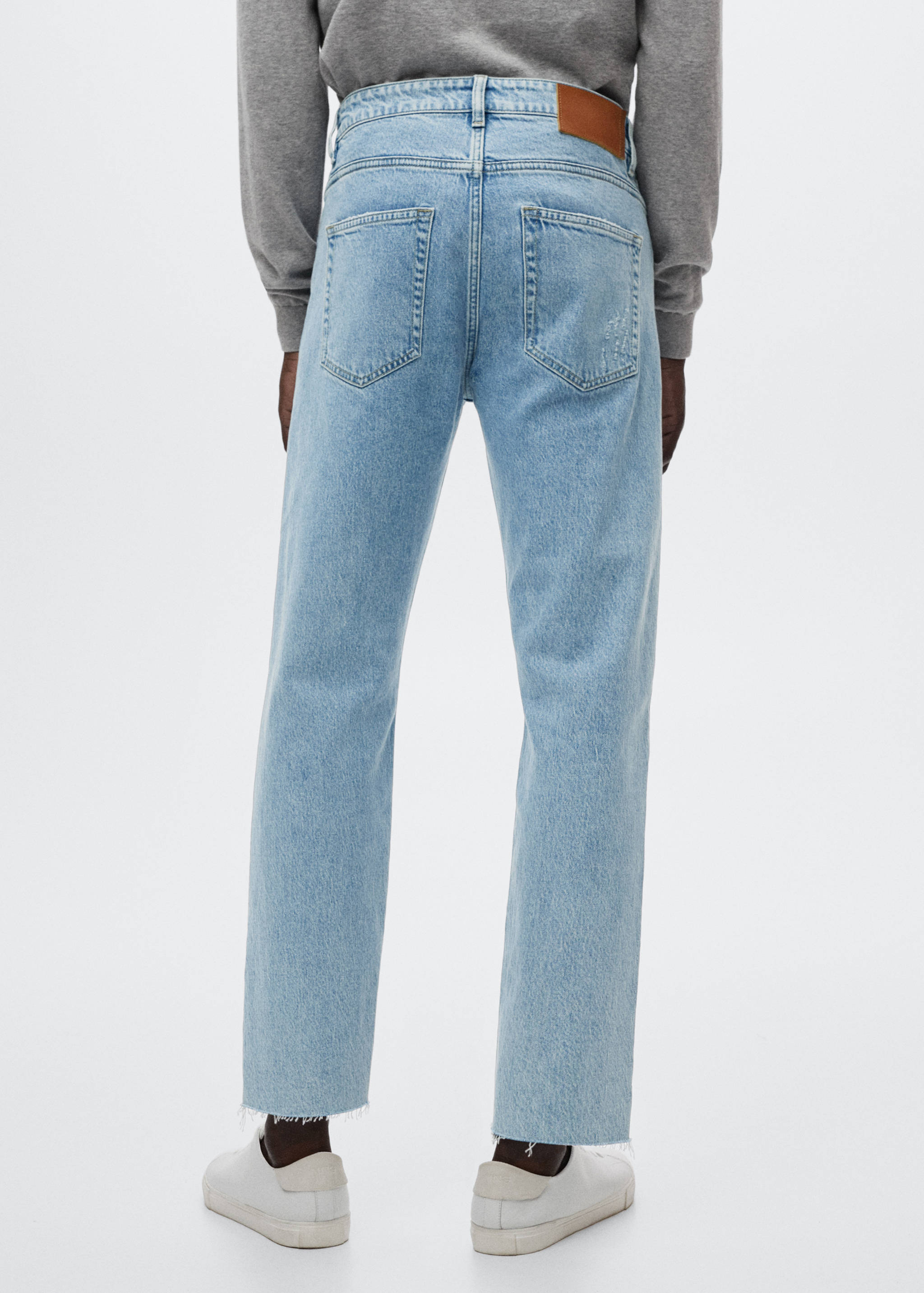 Tapered Jeans Ben in Cropped-Länge - Rückseite des Artikels