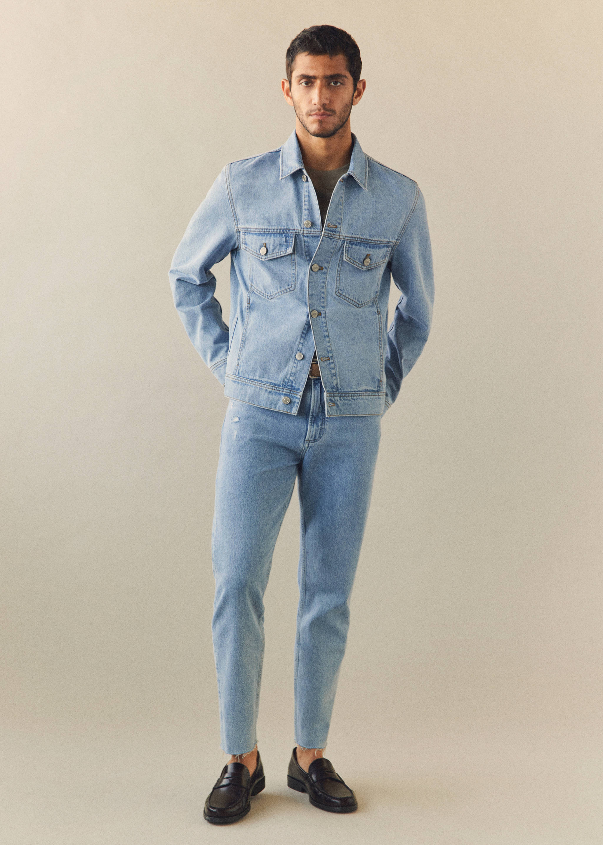 Tapered Jeans Ben in Cropped-Länge - Detail des Artikels 5