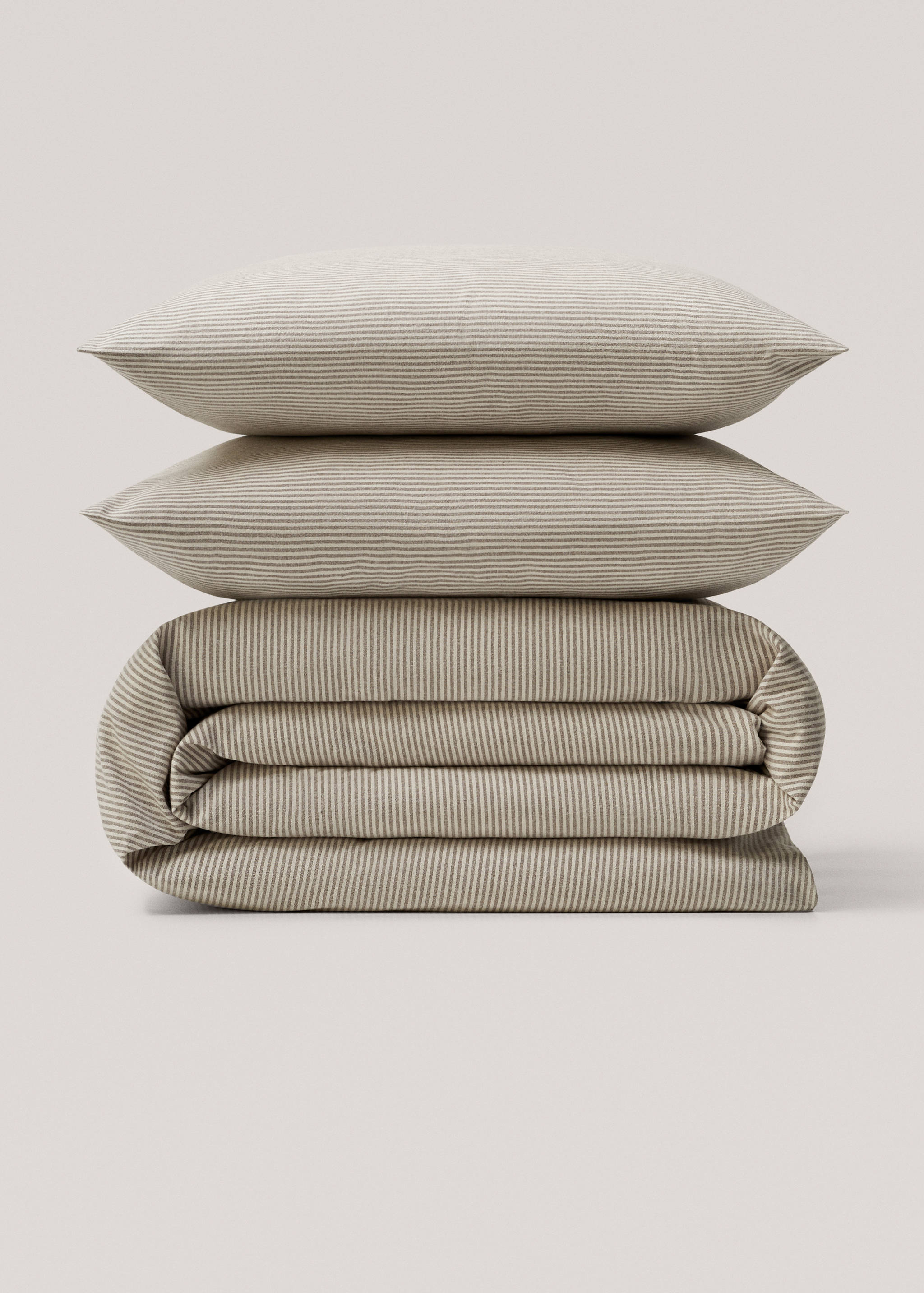 Housse de couette rayures lit de 135/140 cm - Article sans modèle