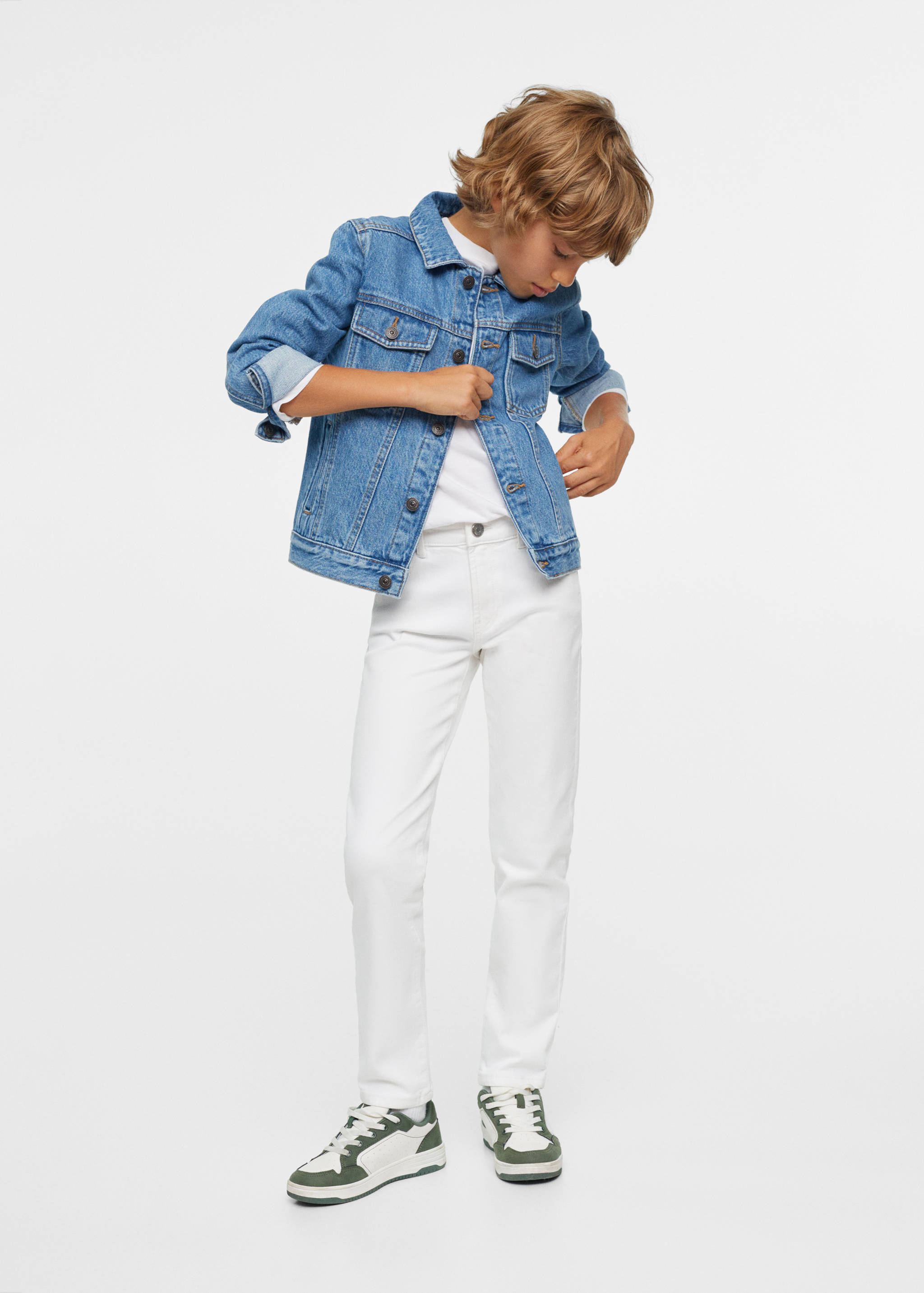 Veste jean poches  - Détail de l'article 4