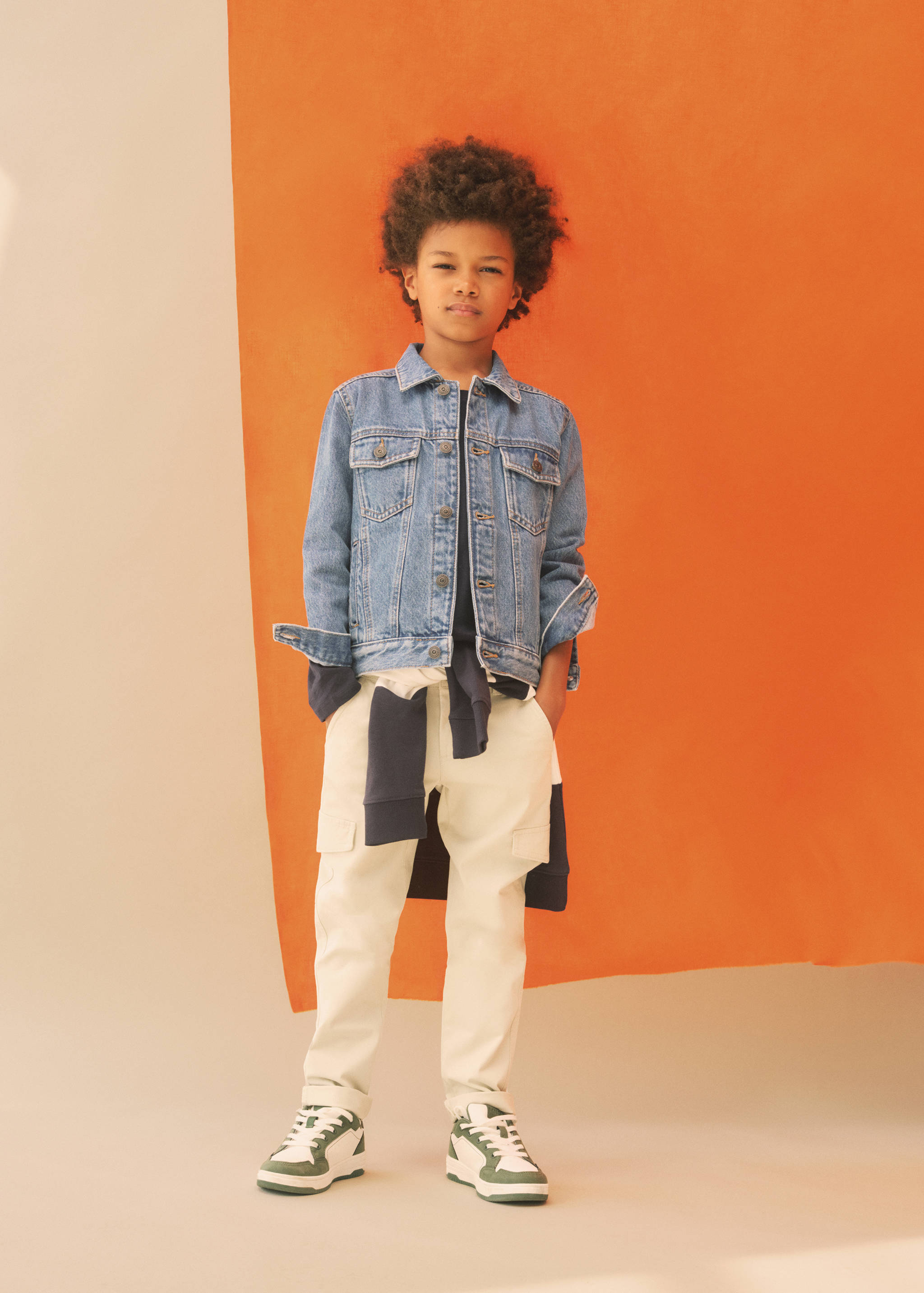 Veste jean poches  - Détail de l'article 5