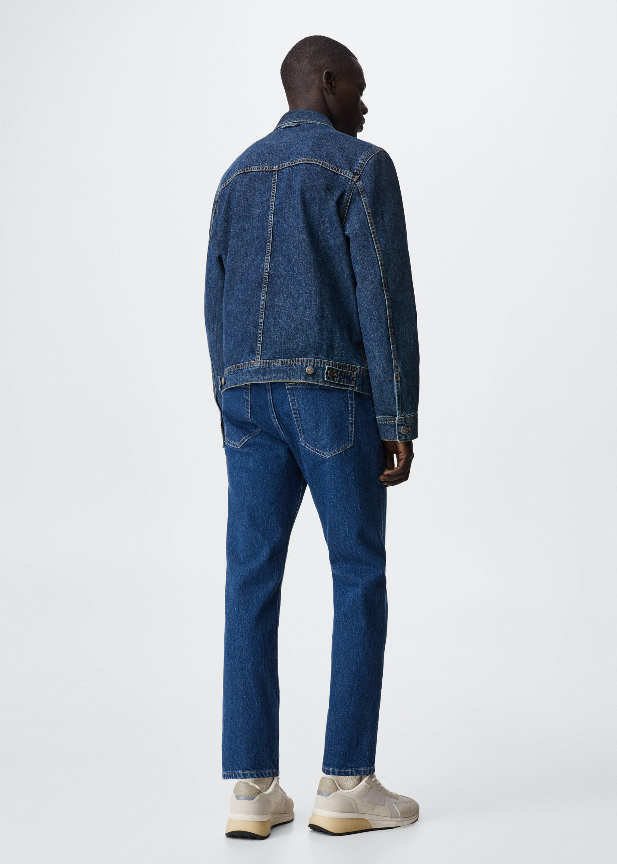 Blouson jean poches - Verso de l’article