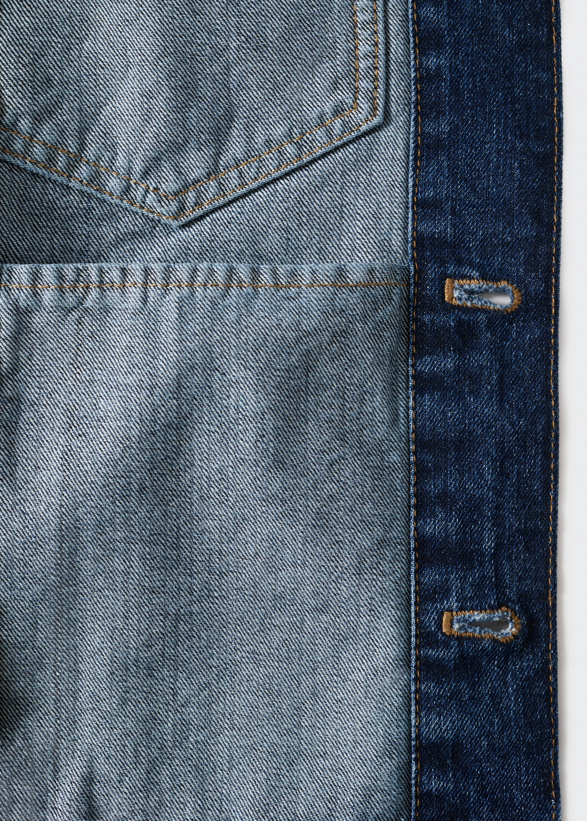 Blouson jean poches - Détail de l'article 7