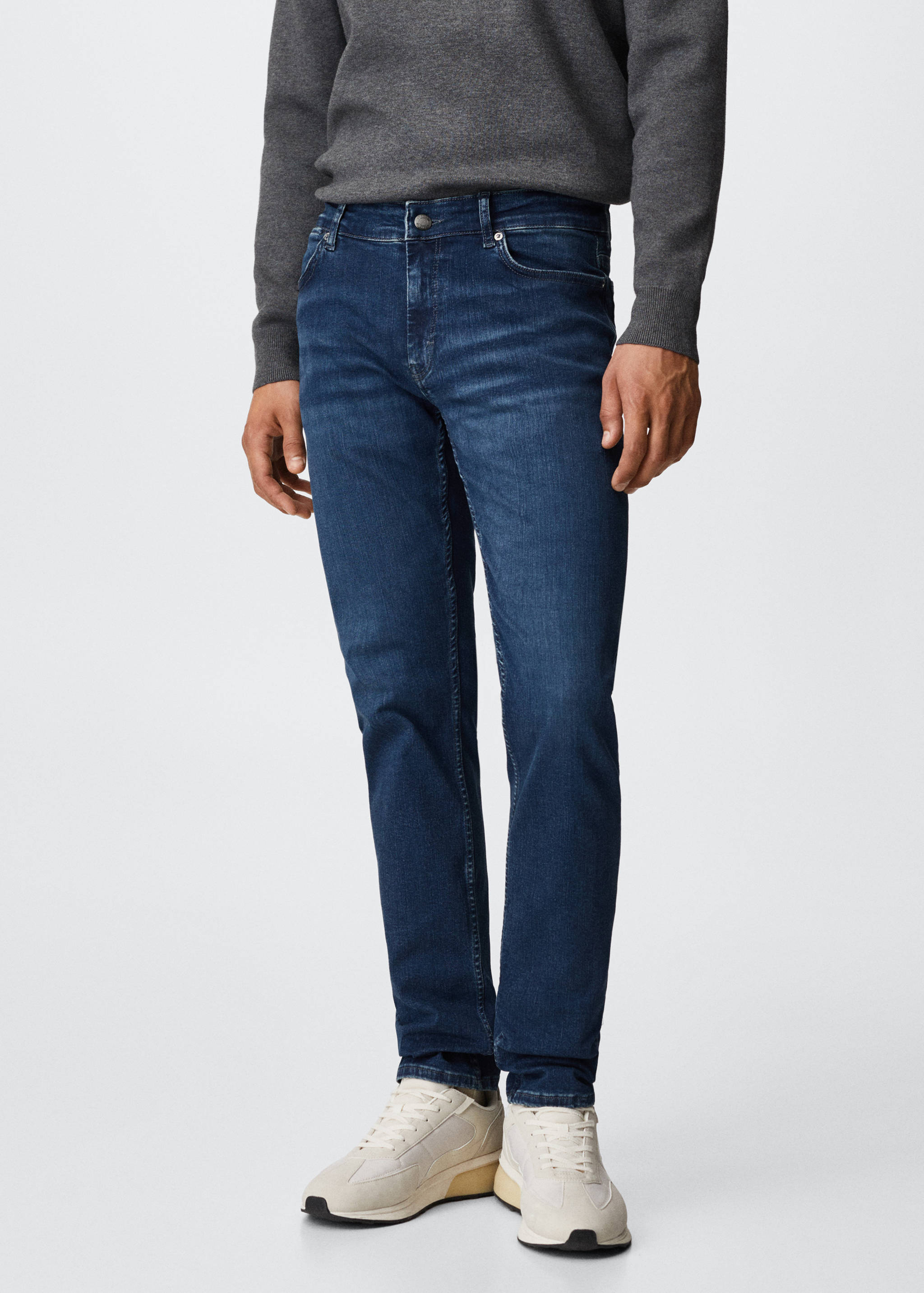 Texans Patrick slim fit Ultra Soft Touch - Pla mig