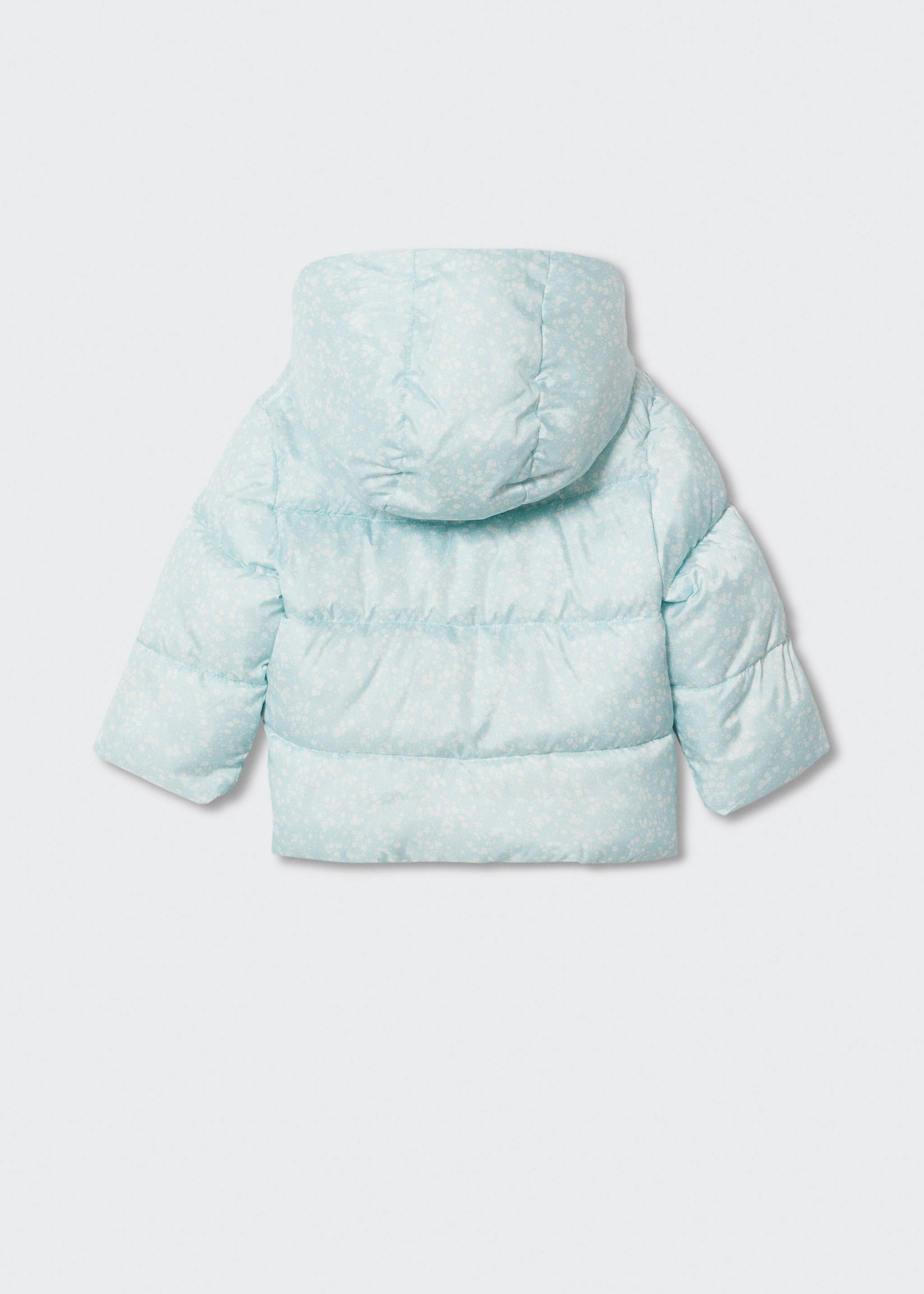 Gemusterter Stepp-Anorak - Rückseite des Artikels