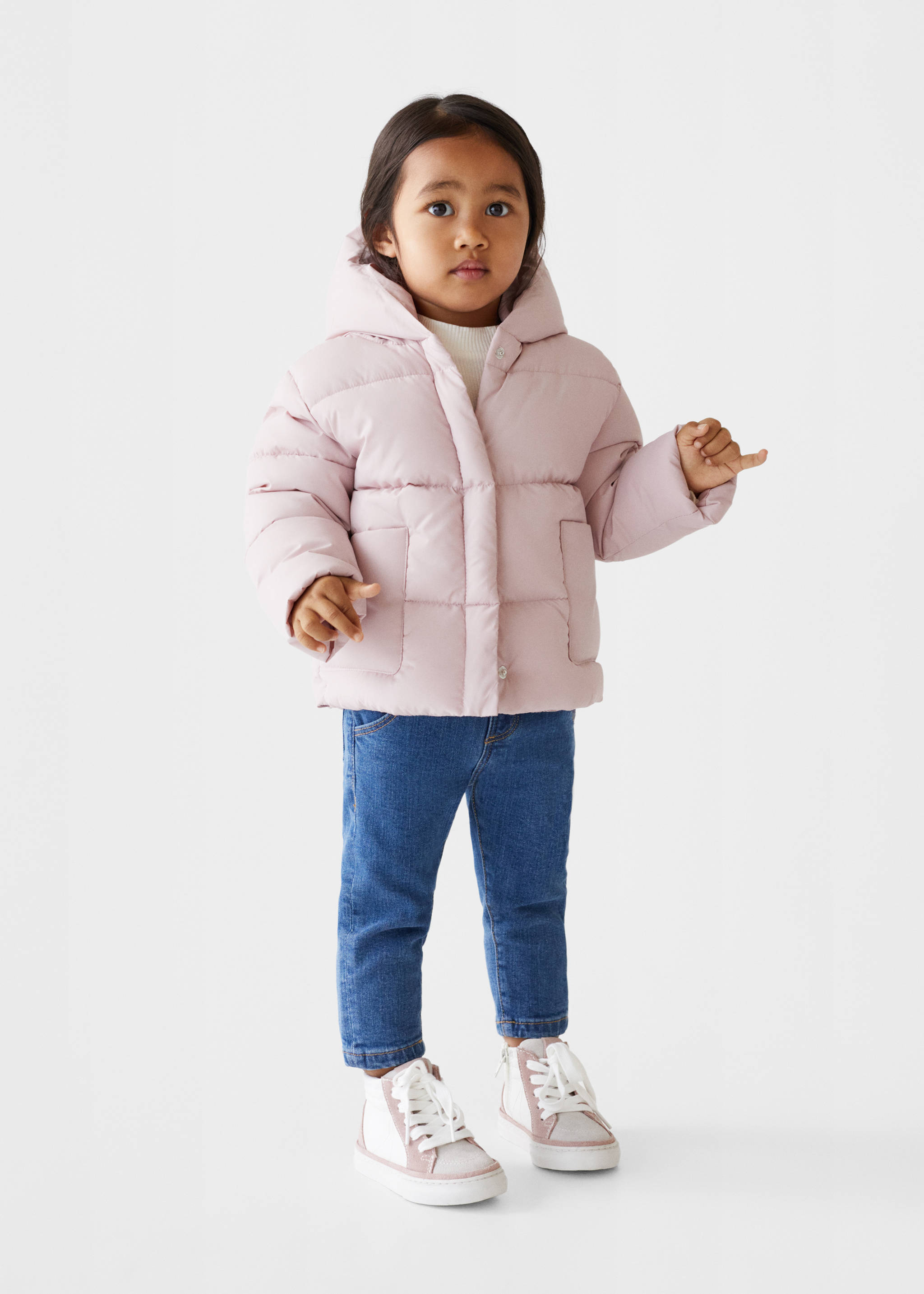 Gemusterter Stepp-Anorak - Allgemeine Ansicht