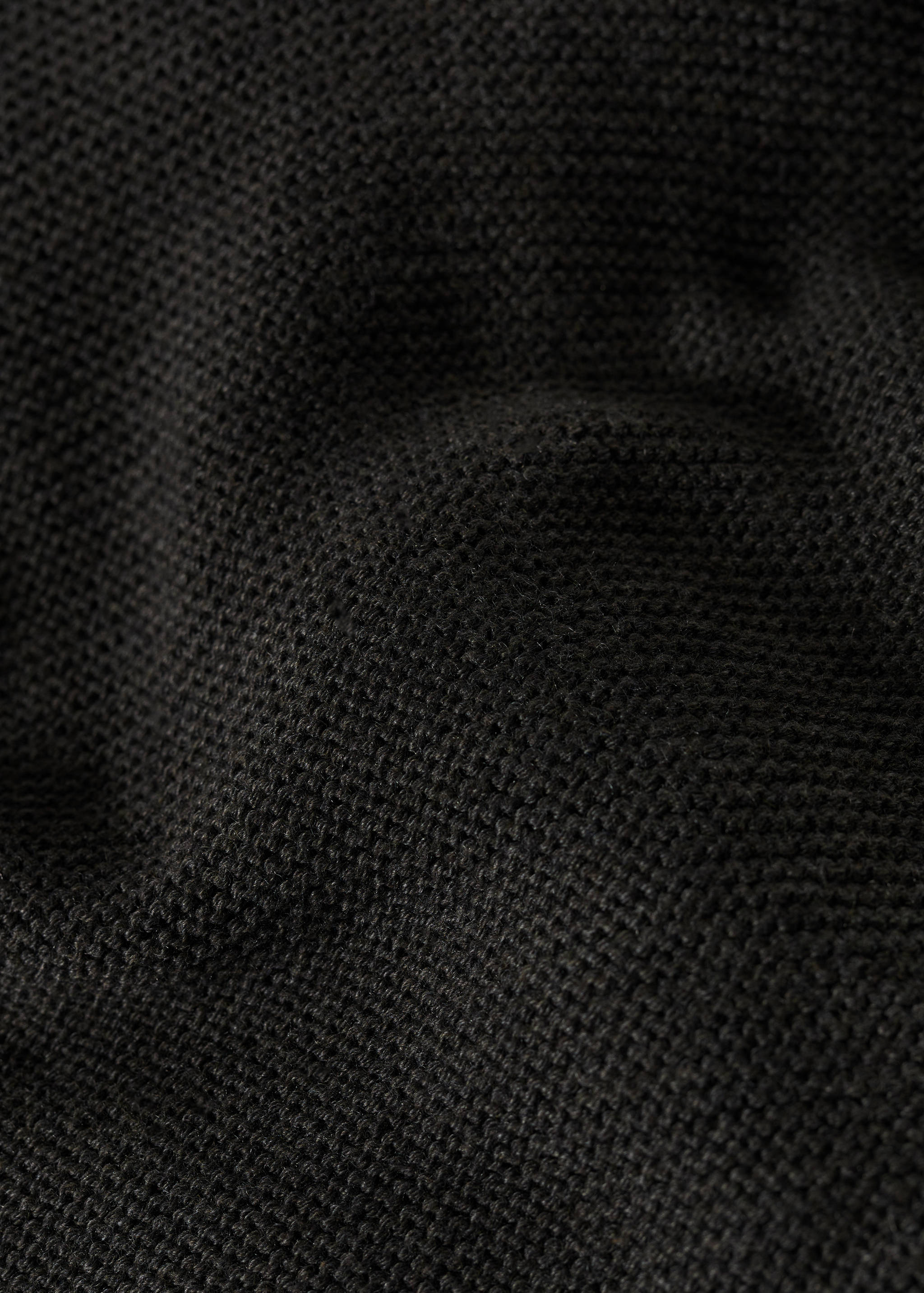 Knitted cardigan with fur-effect lining - Details of the article 8