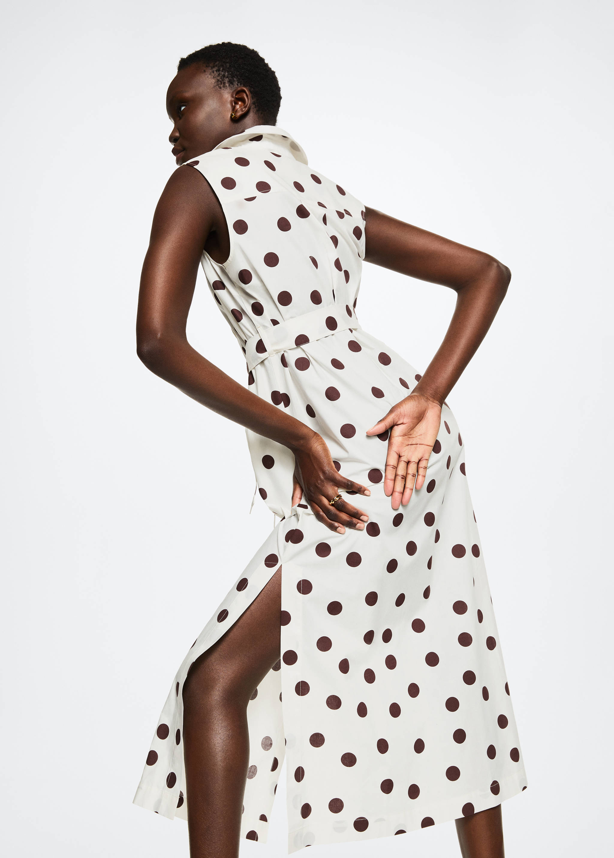 Robe coton à pois - Détail de l'article 2