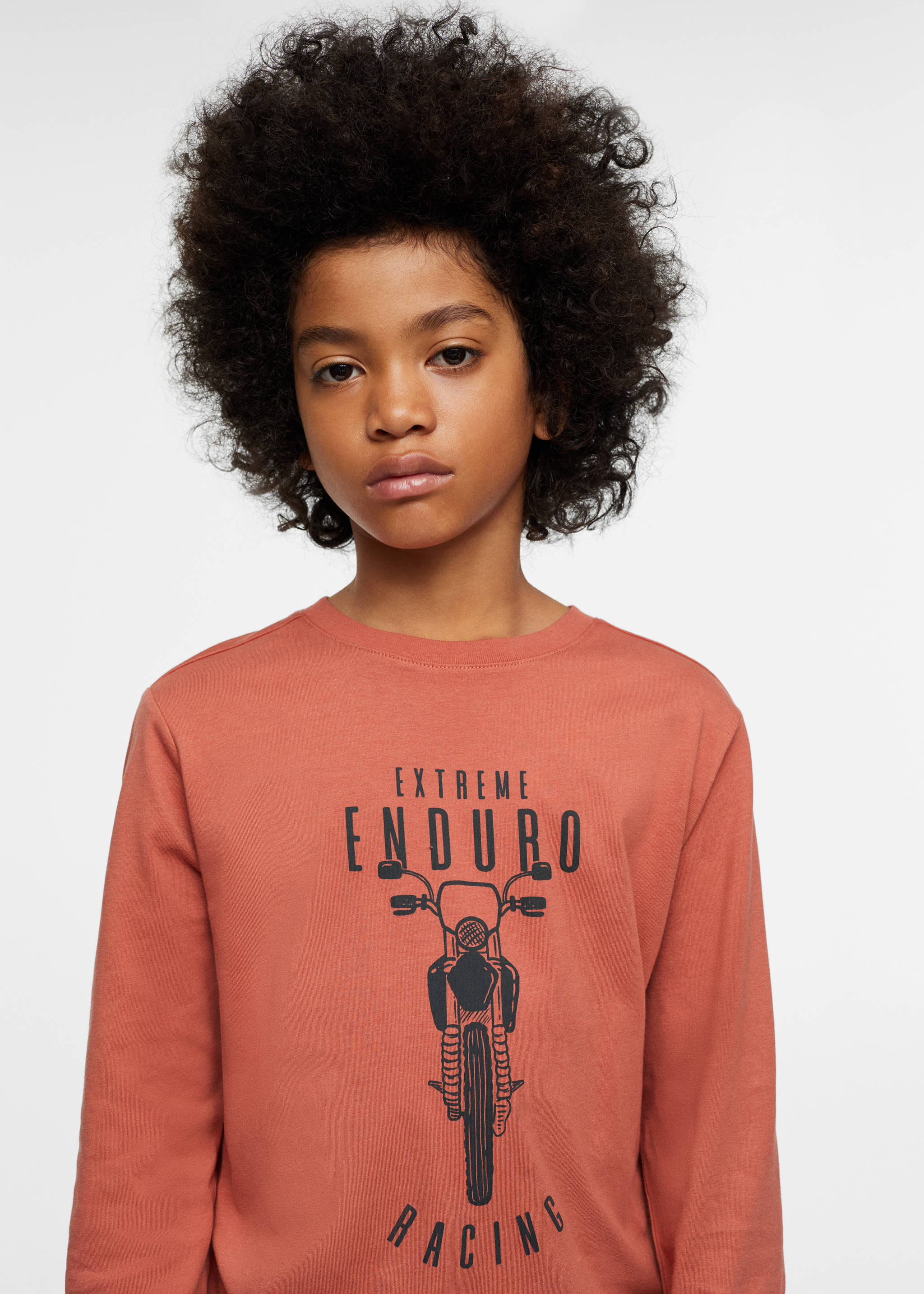 Printed cotton-blend T-shirt - Details of the article 2