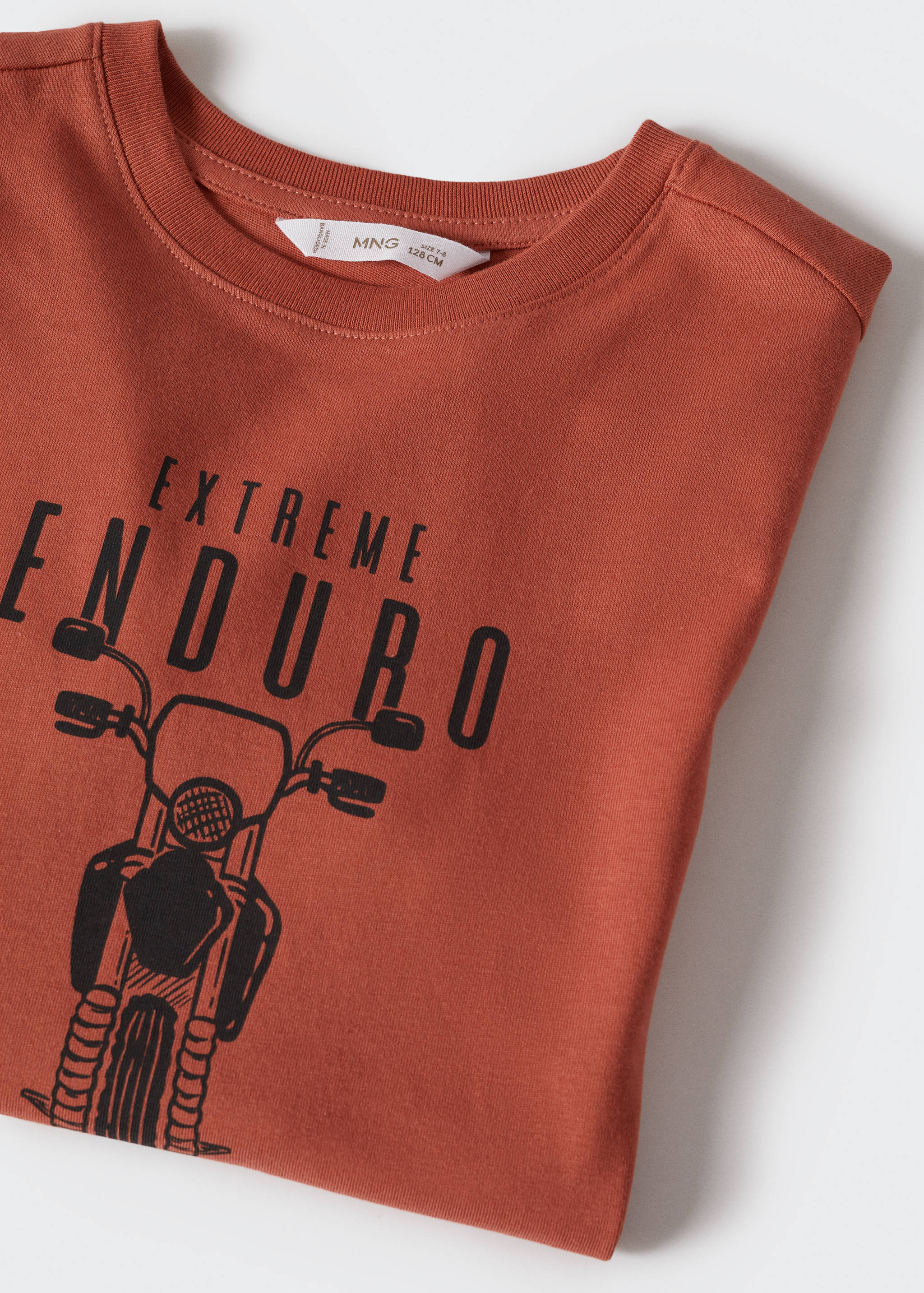 Printed cotton-blend T-shirt - Details of the article 8