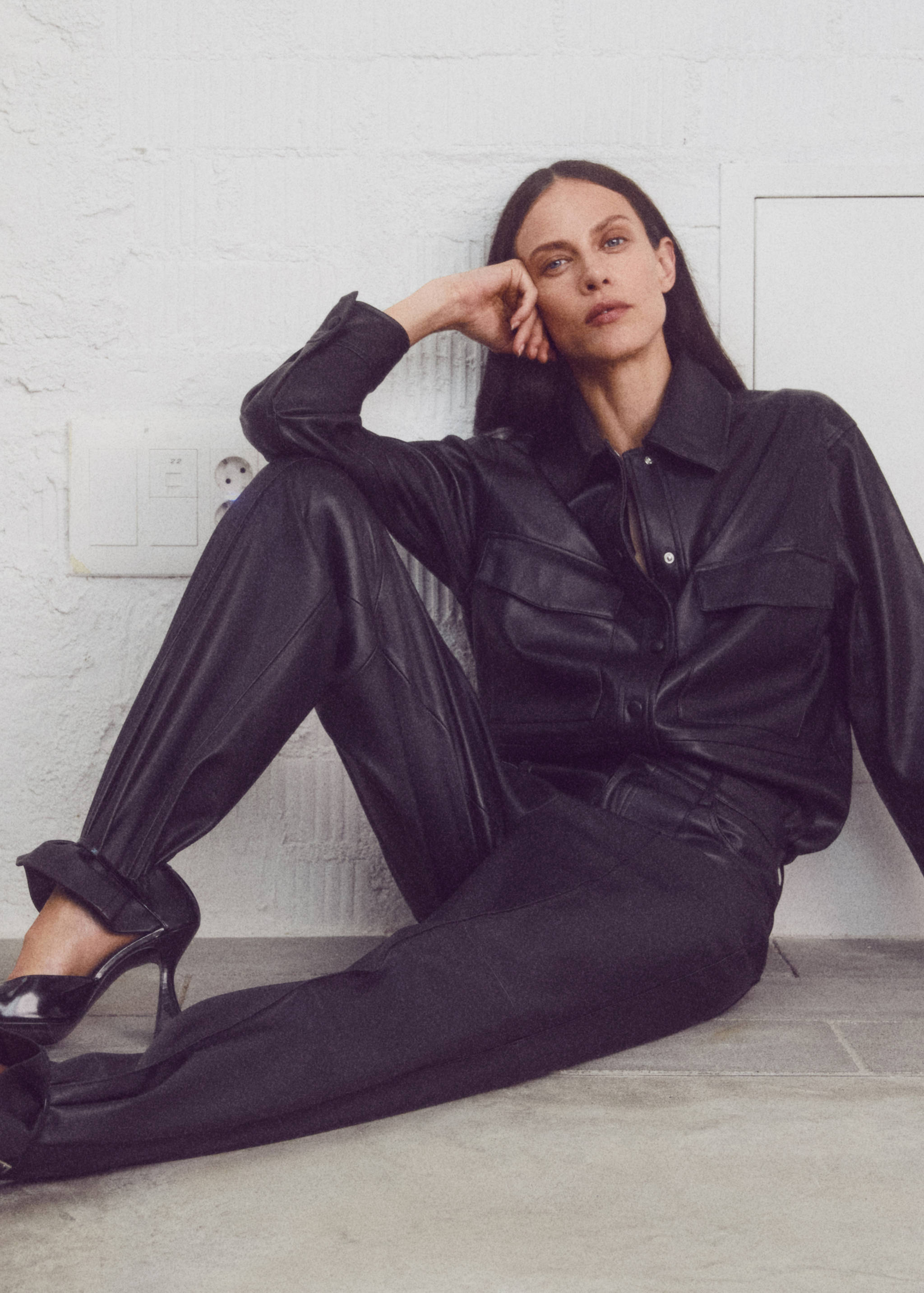 Surchemise similicuir oversize - Détail de l'article 6