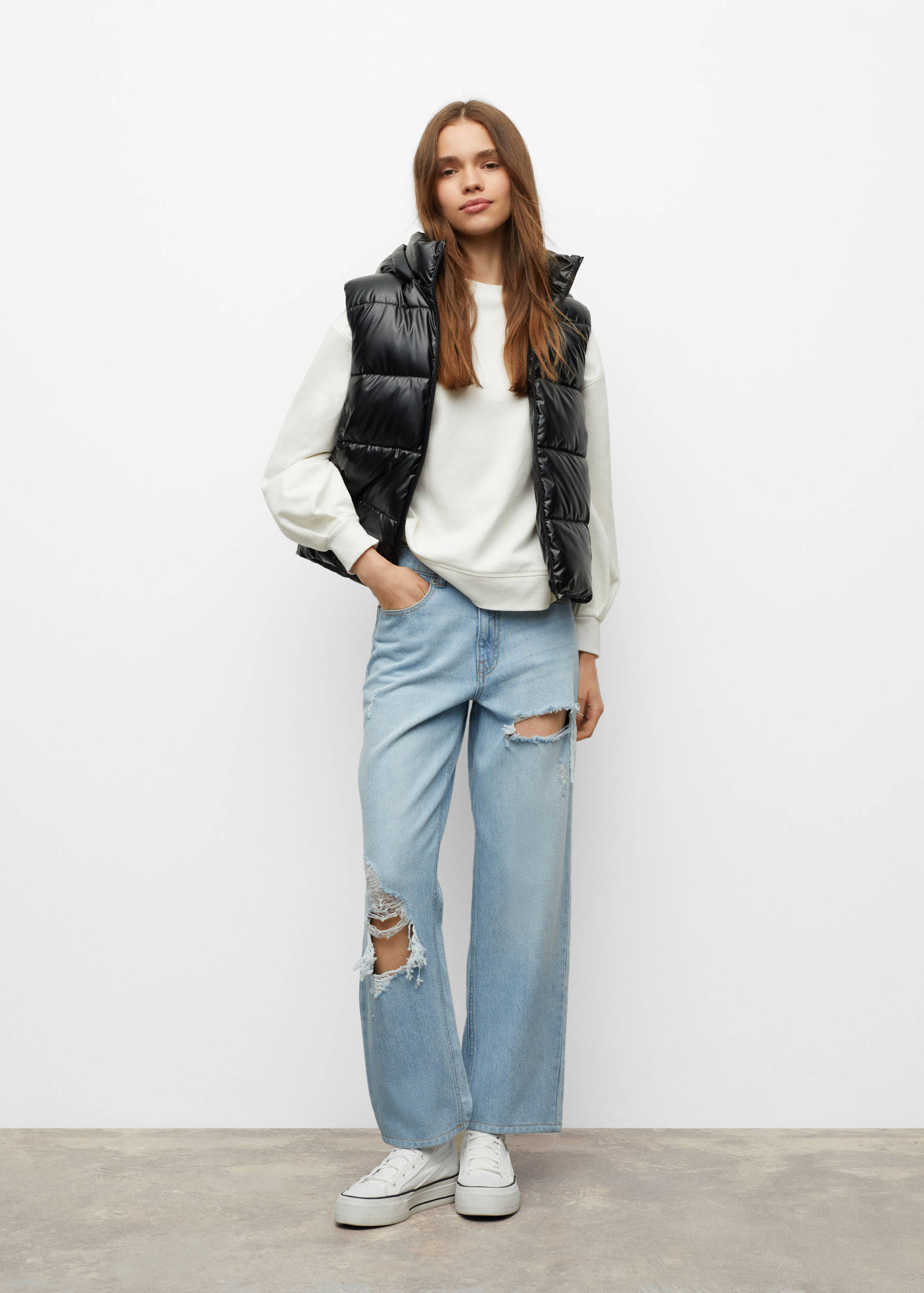 Gilet matelassé - Plan moyen