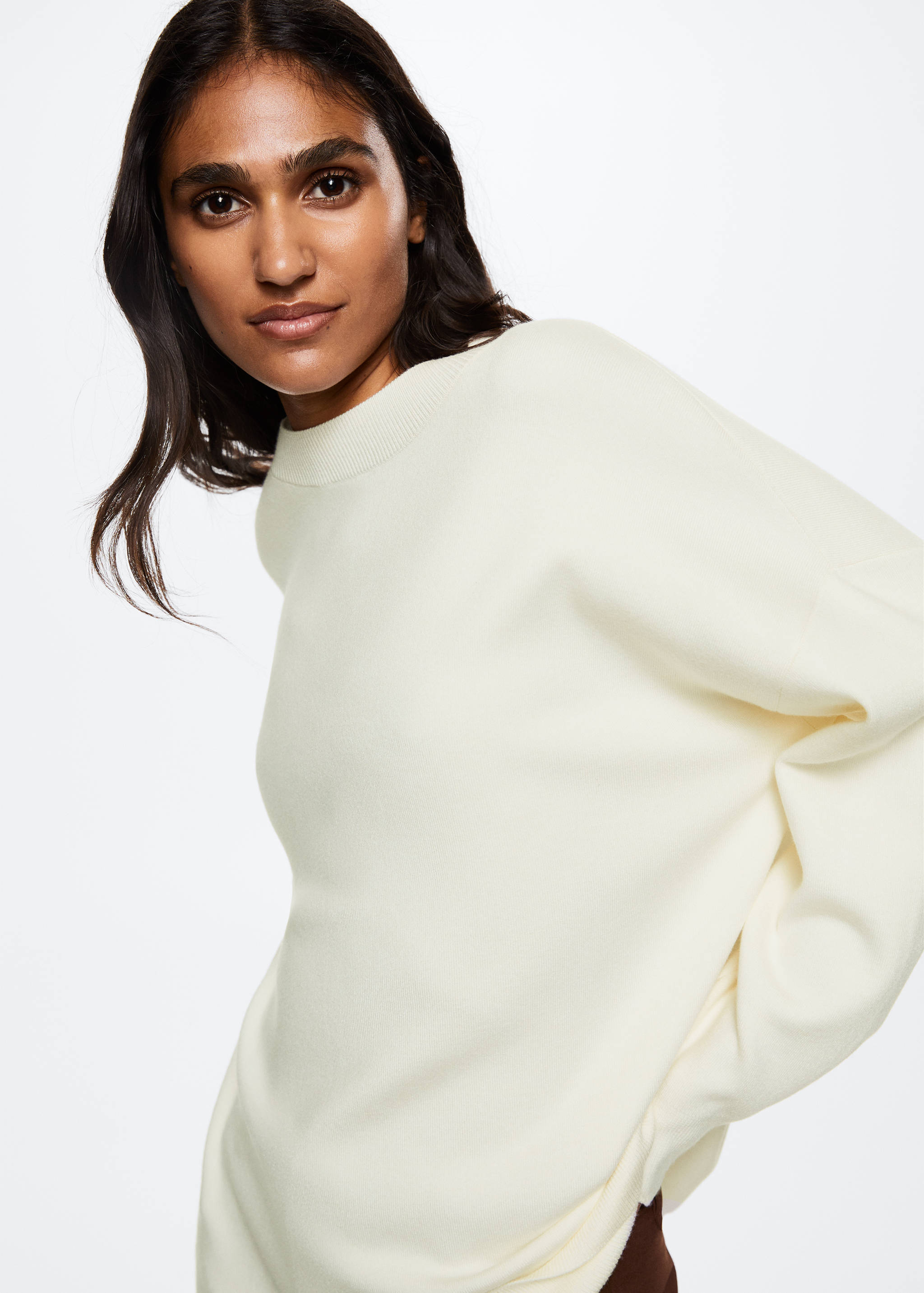 Oversize knit sweater - Details of the article 1