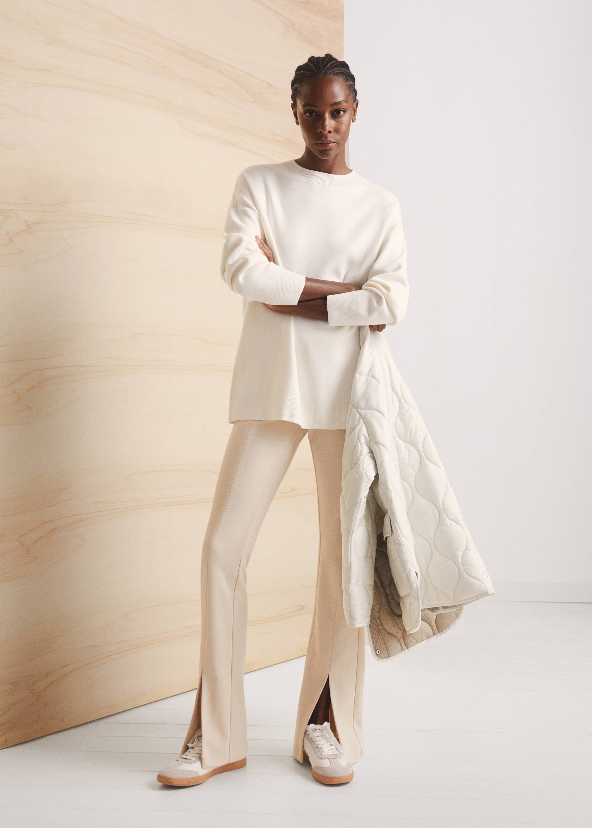 Oversize knit sweater - Details of the article 6