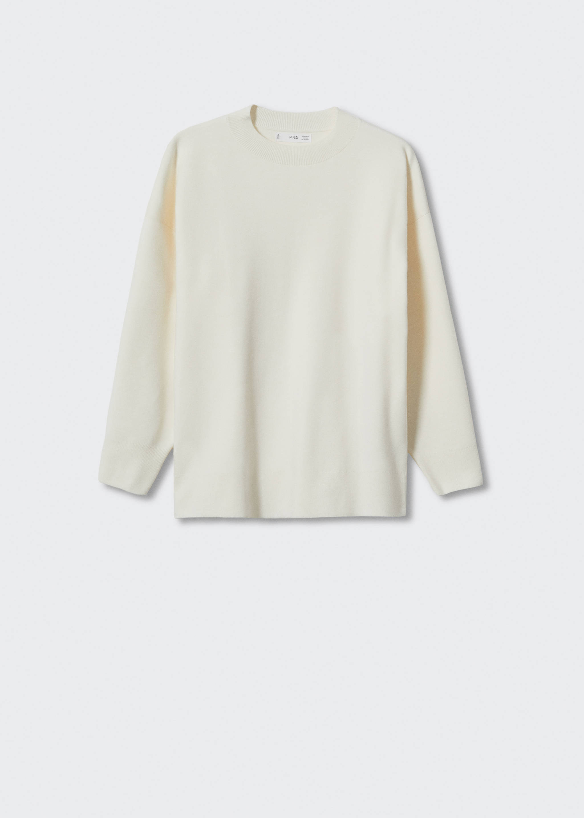 Oversize knit sweater - Article without model