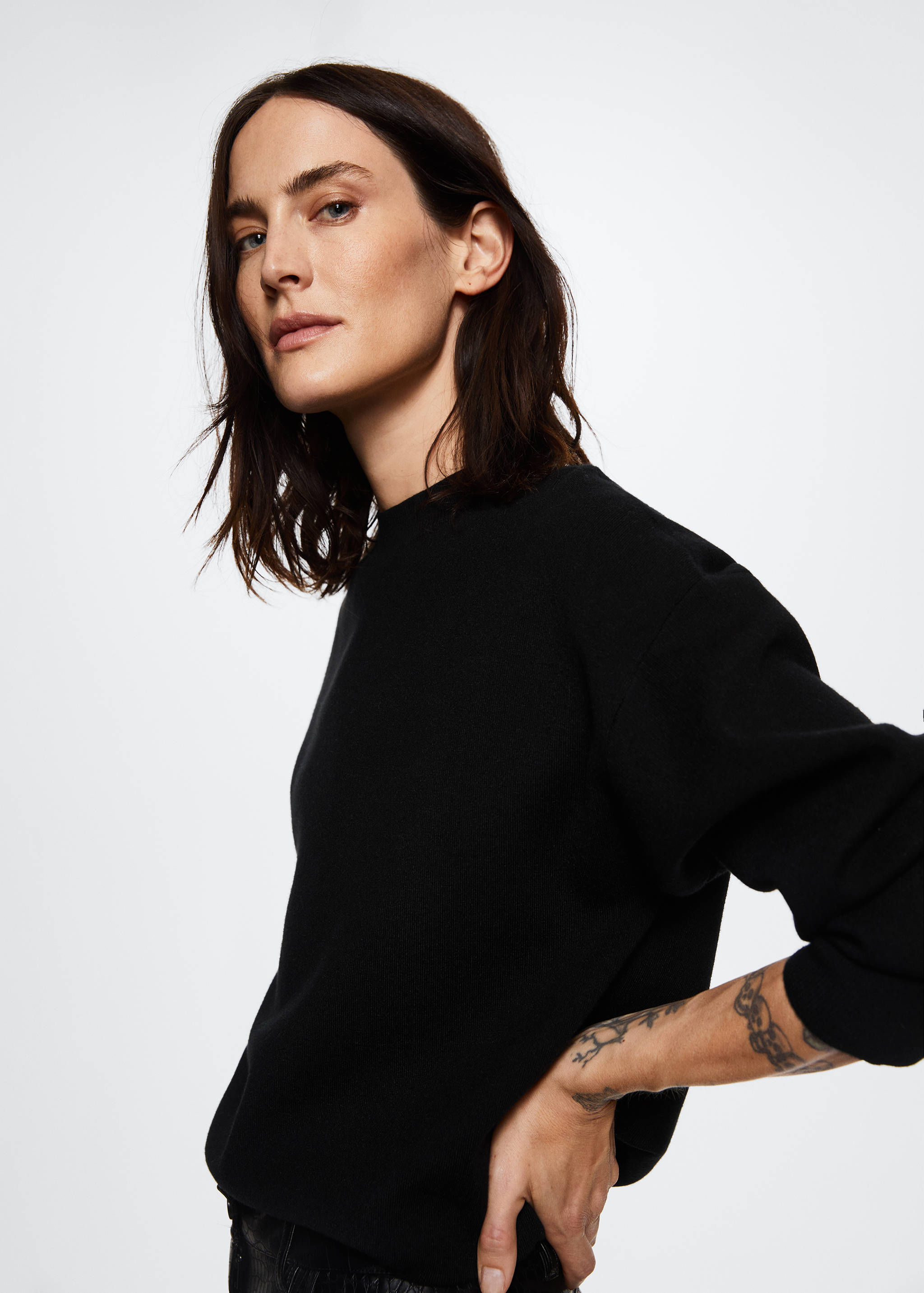 Pull-over maille oversize - Détail de l'article 1