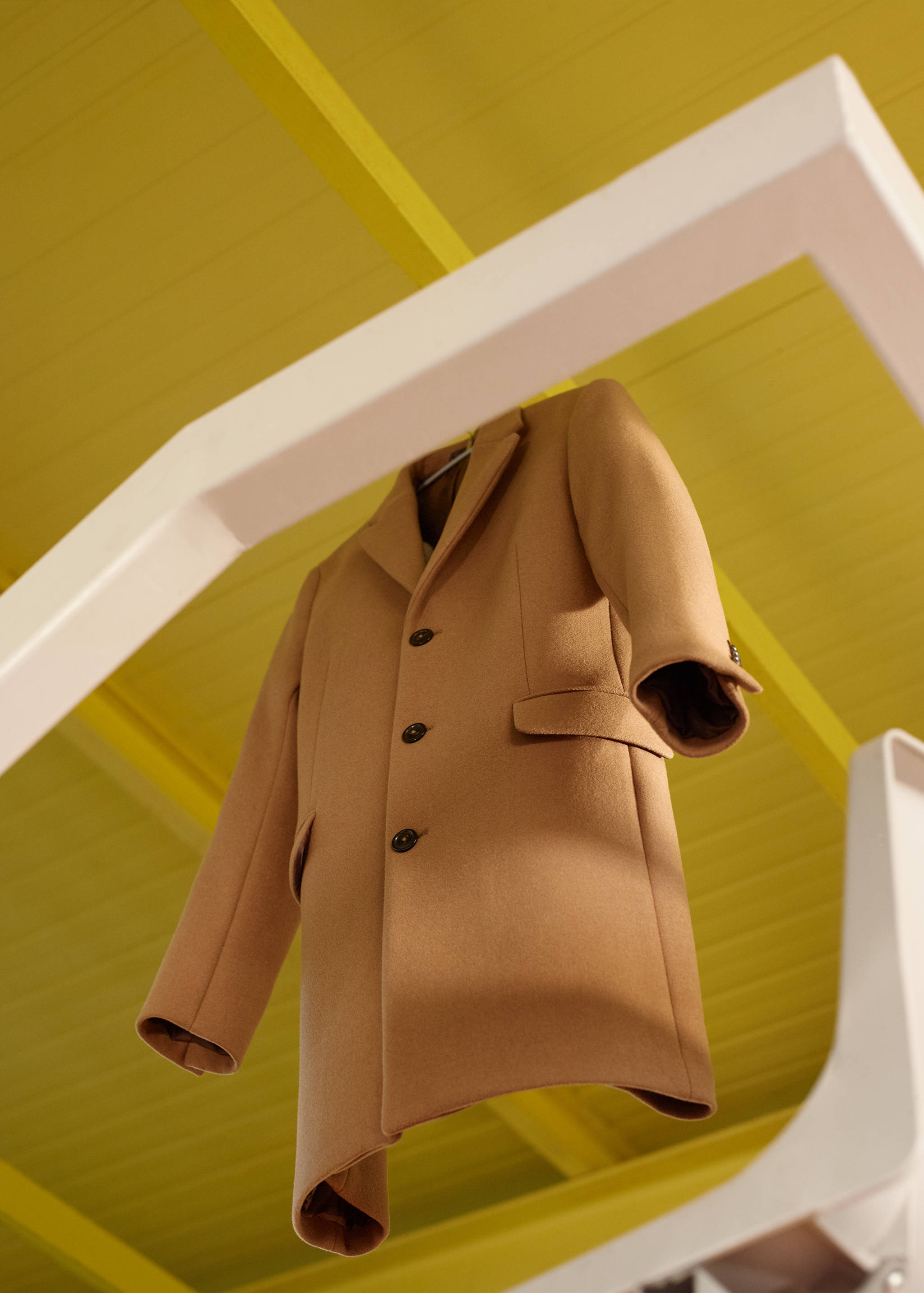 Manteau long laine recyclée - Détail de l'article 4