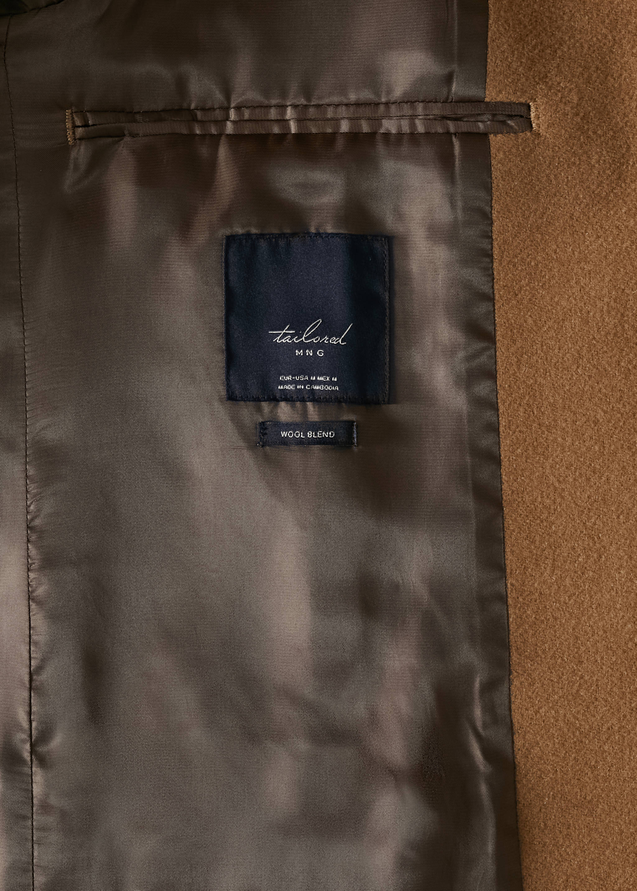 Manteau long laine recyclée - Détail de l'article 8