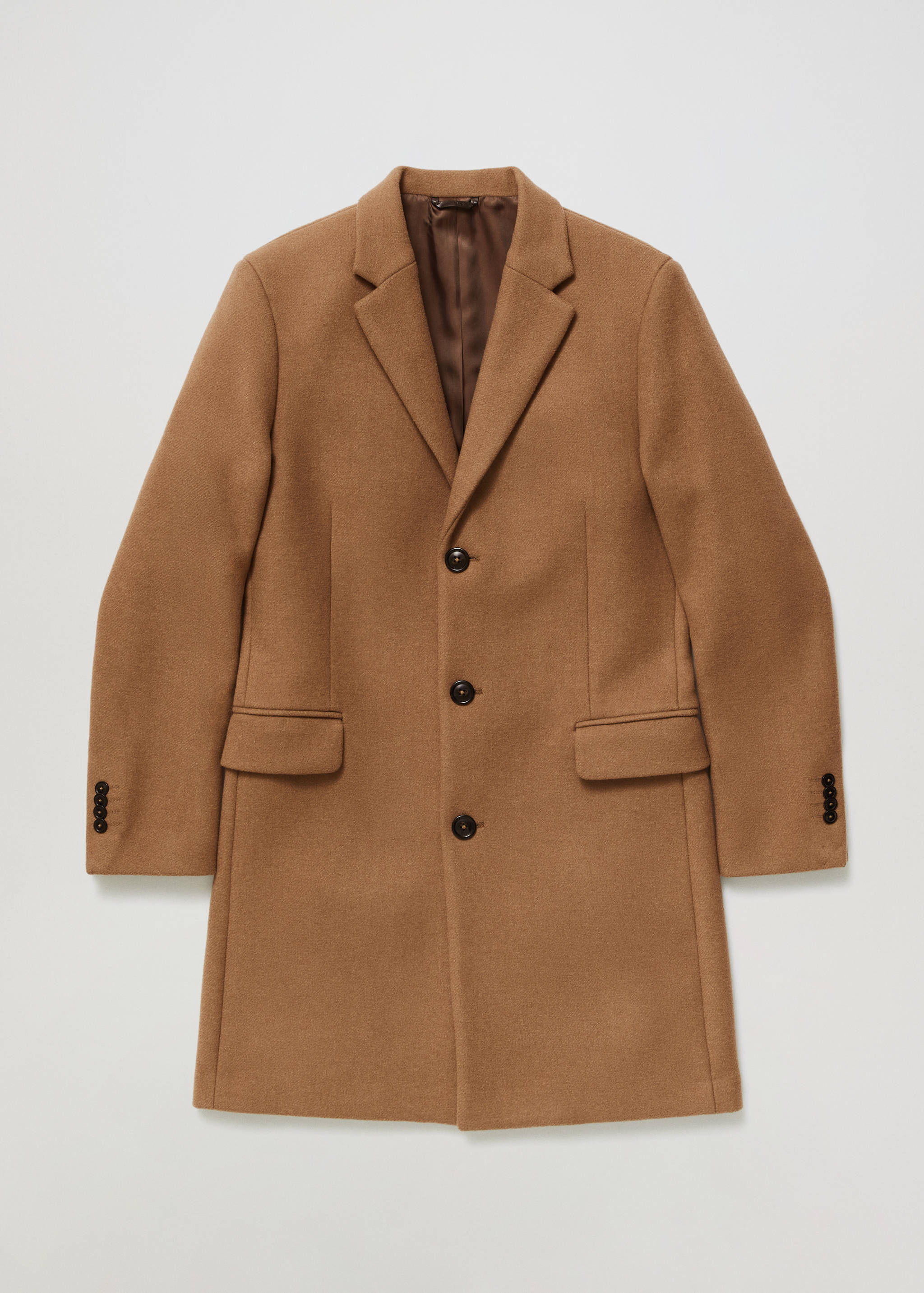 Manteau long laine recyclée - Détail de l'article 3