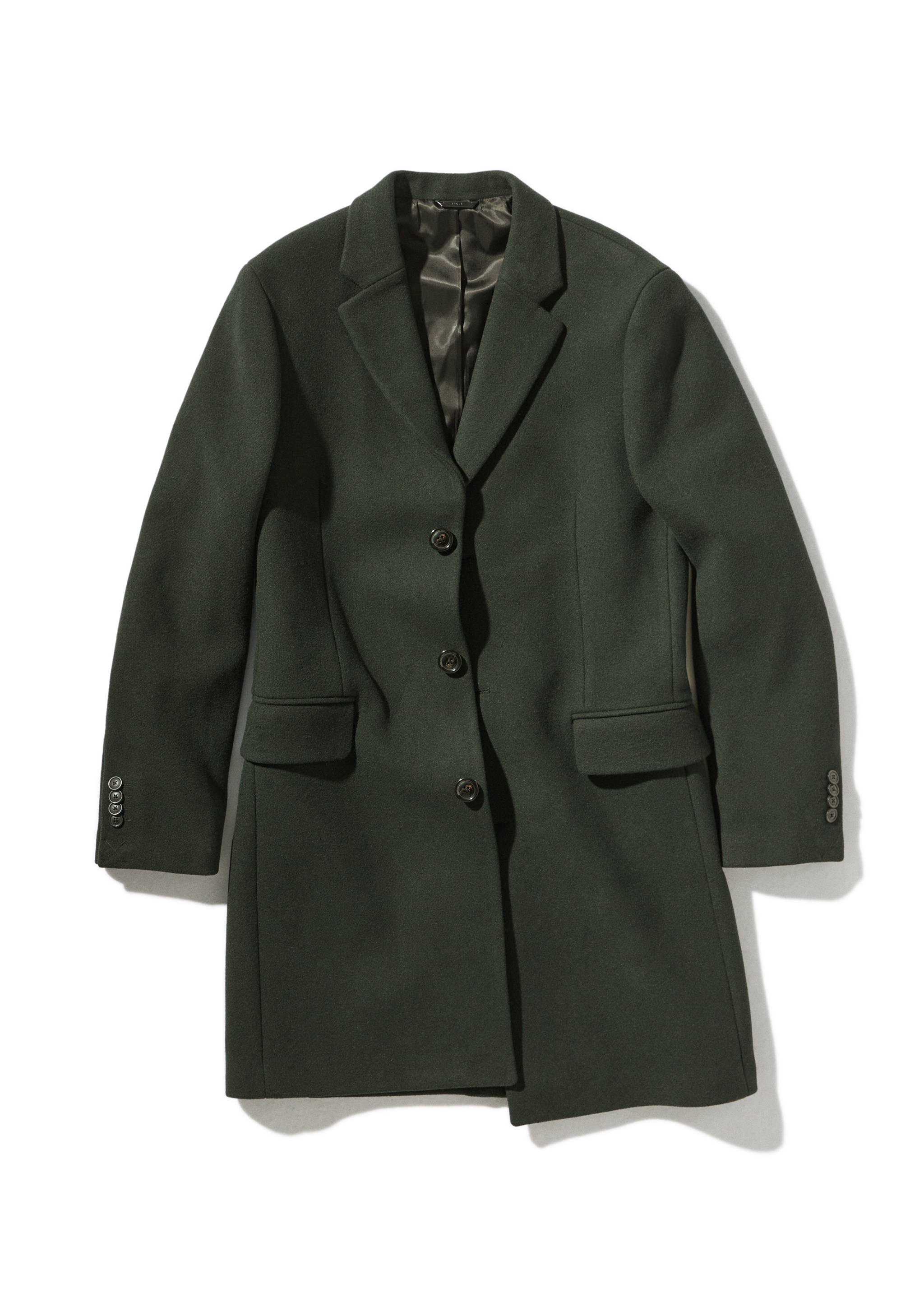 Manteau long laine recyclée - Détail de l'article 9