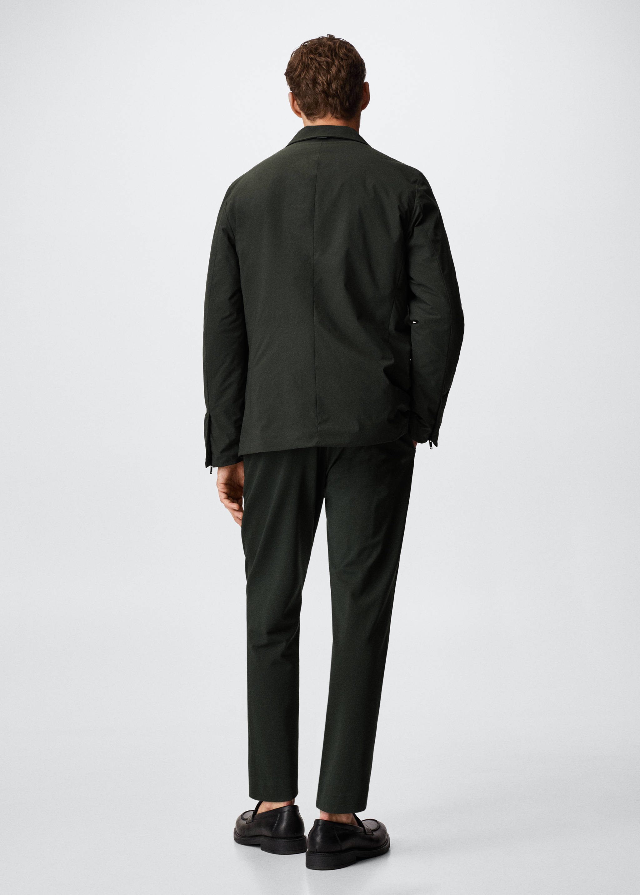 Prošívané termoregulační sako - Zadní strana zboží