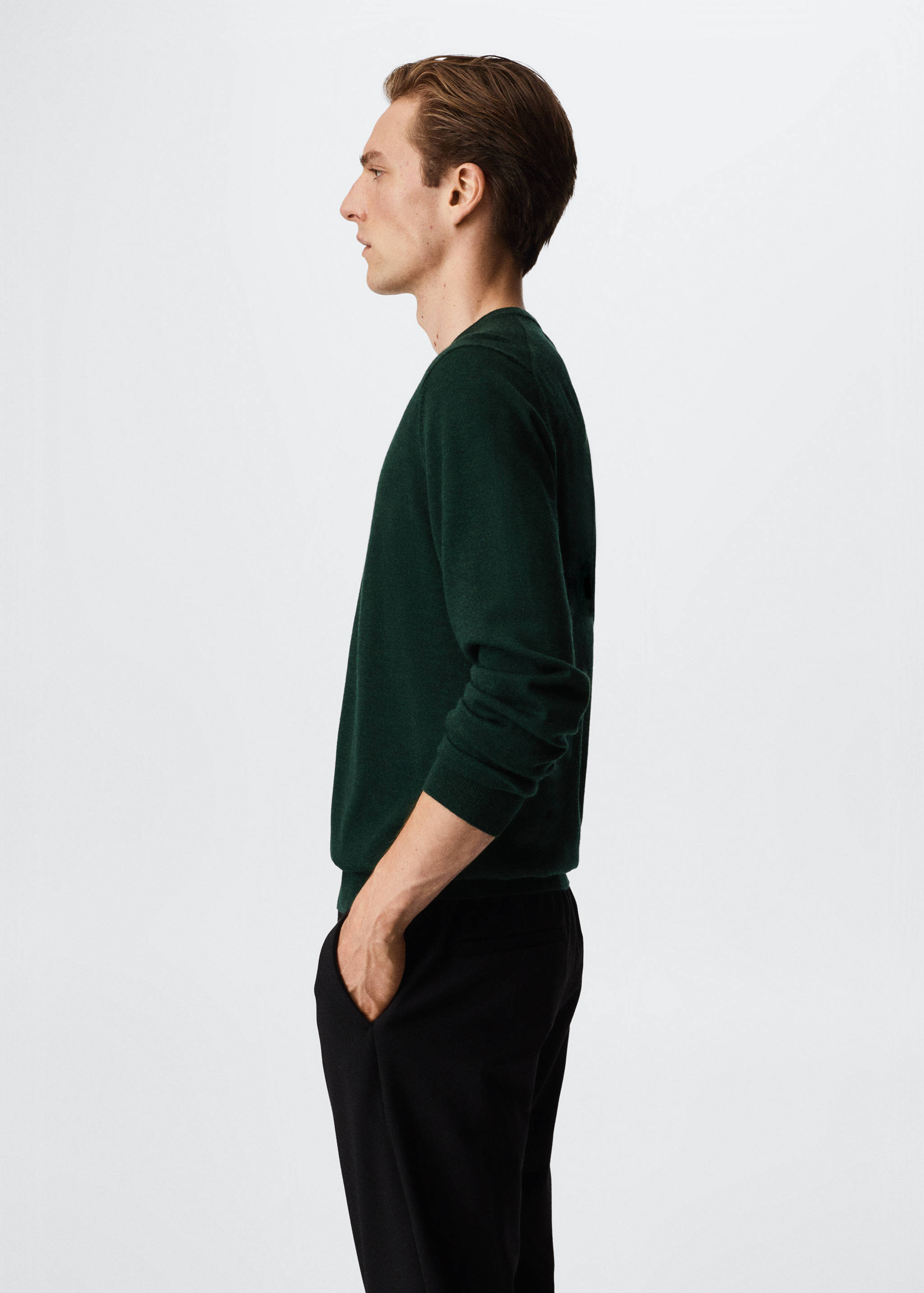 Merino wool washable sweater - Details of the article 2