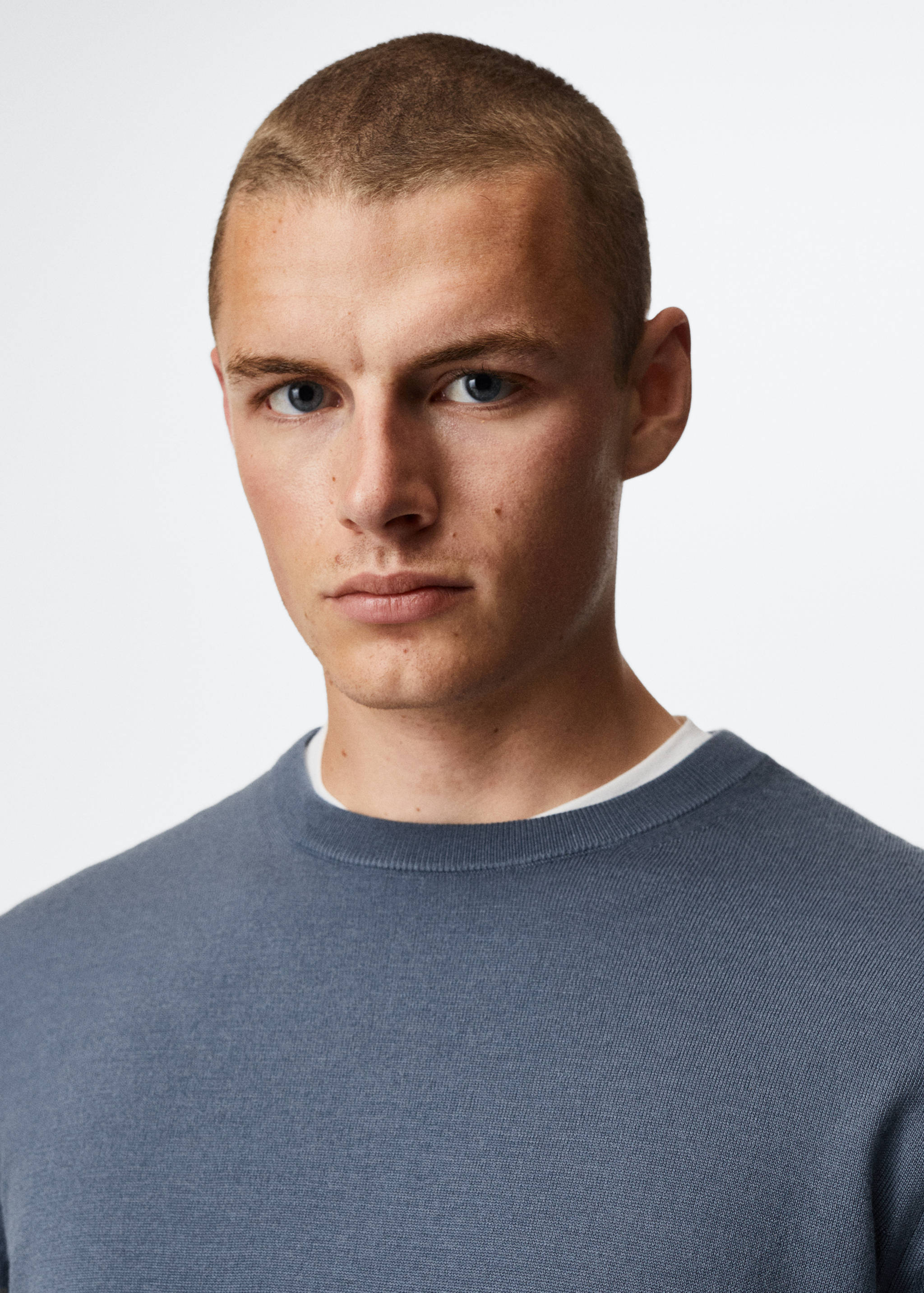 Merino wool washable sweater - Details of the article 1