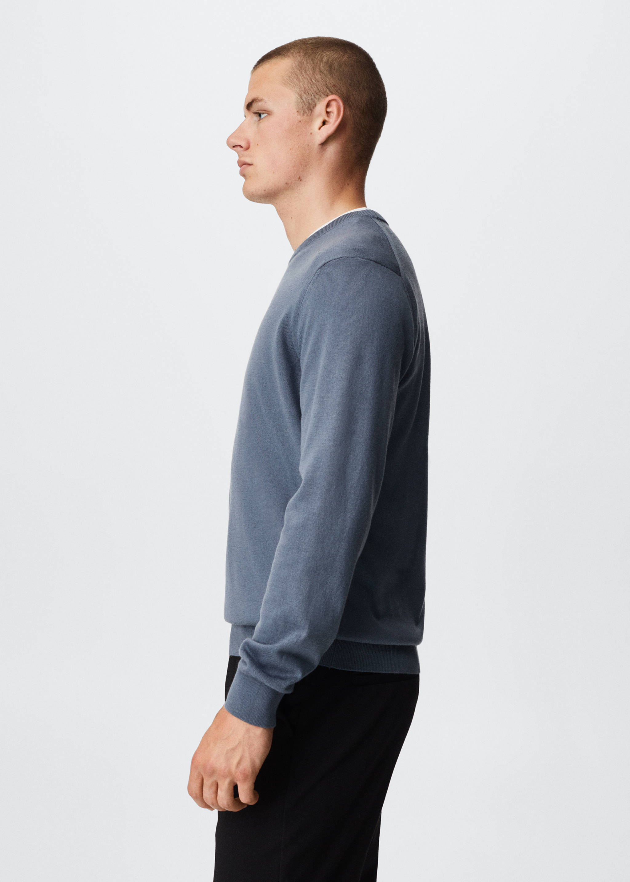 Merino wool washable sweater - Details of the article 2
