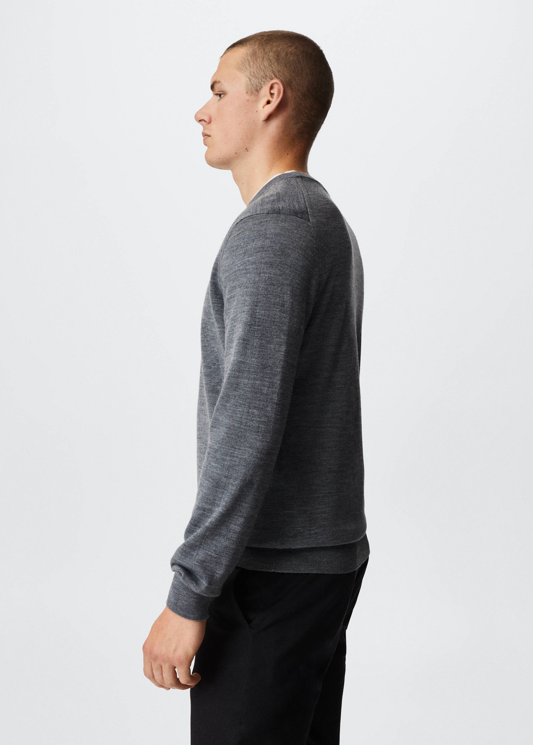 Merino wool washable sweater - Details of the article 2