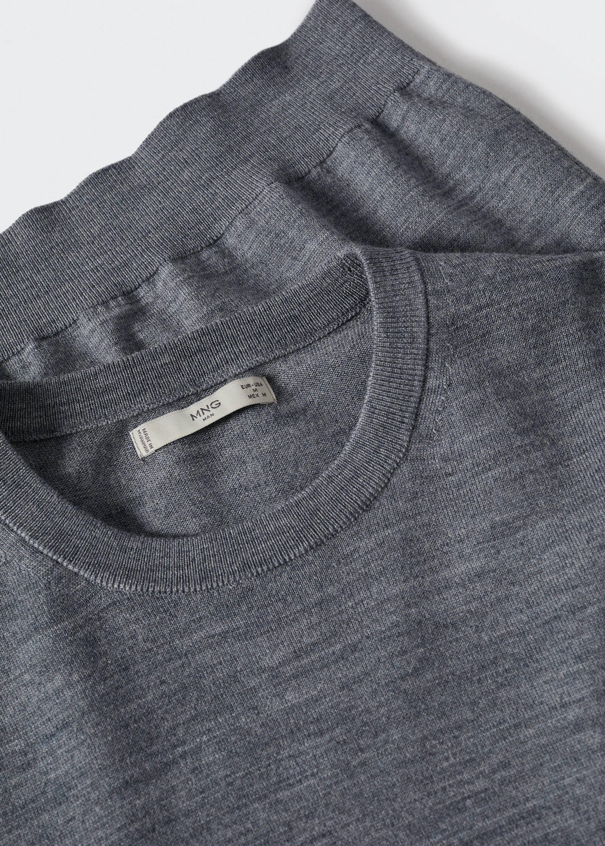 Merino wool washable sweater - Details of the article 8