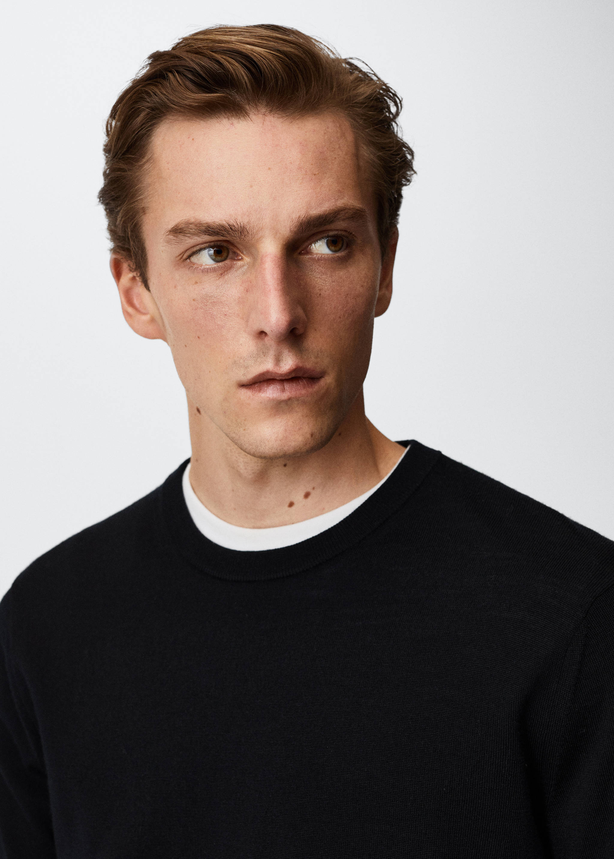 Merino wool washable sweater - Details of the article 1