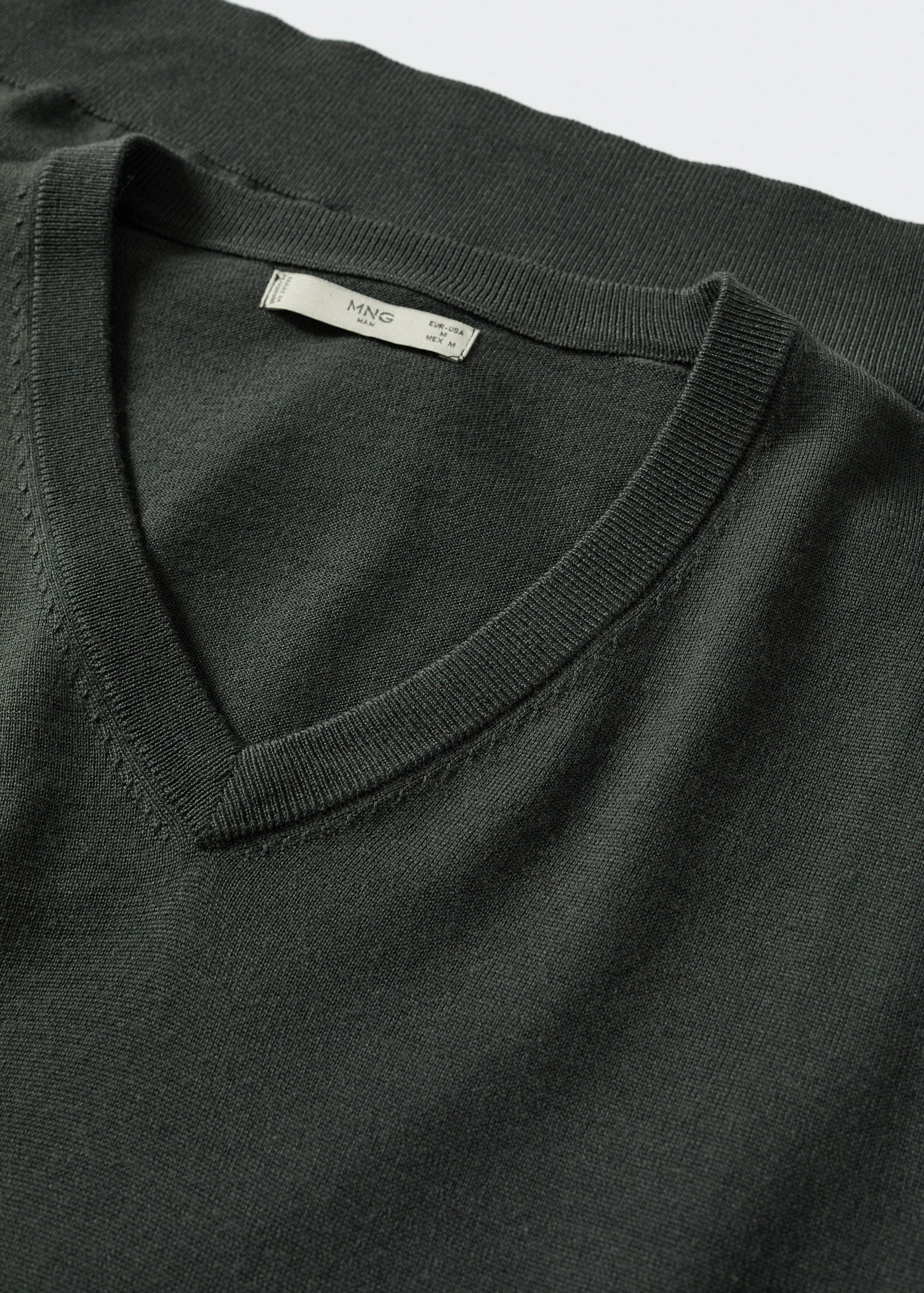 Merino wool washable sweater - Details of the article 8
